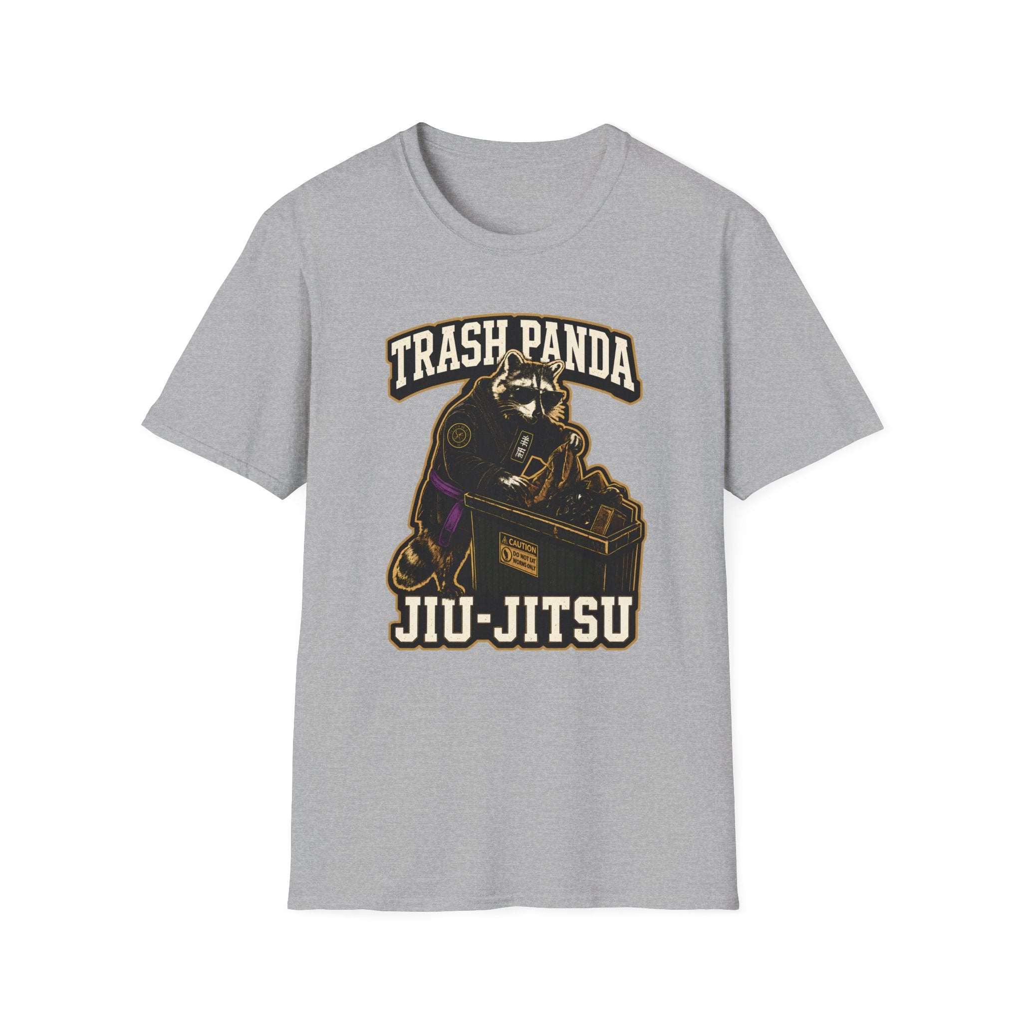 Trash Panda Purple Belt T-Shirt