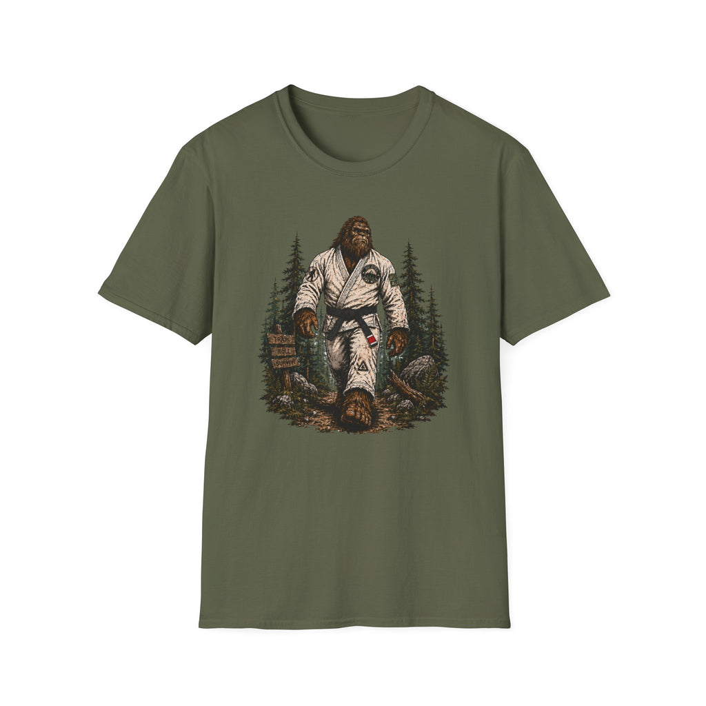 Bigfoot Forrest Black Belt T-Shirt