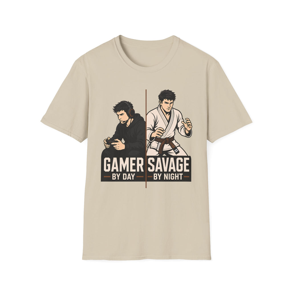 Gamer by Day Brown Belt T-Shirt