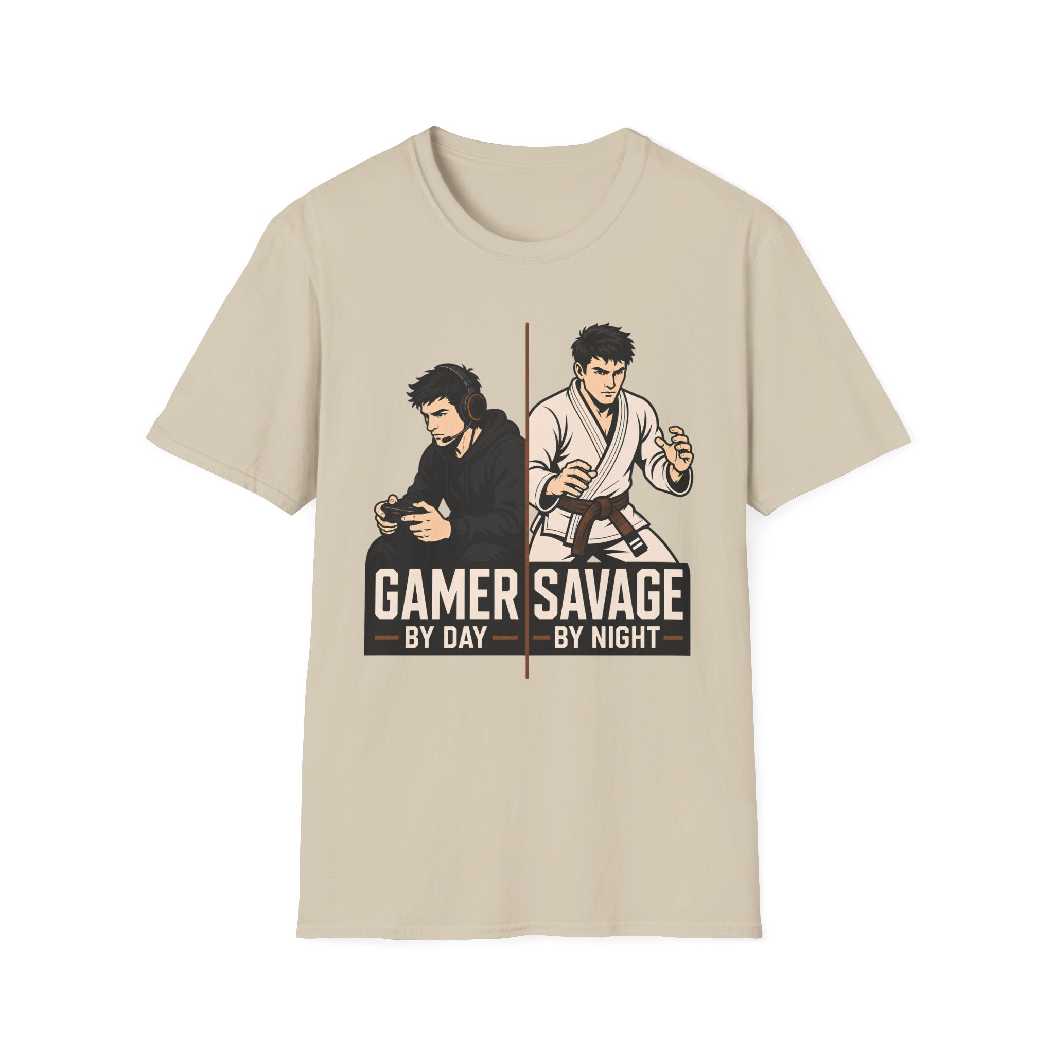 Gamer by Day Brown Belt T-Shirt