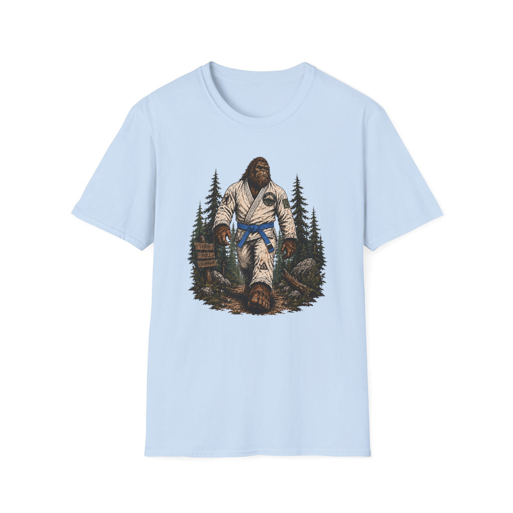 Bigfoot Forrest Blue Belt T-Shirt