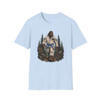 Bigfoot Forrest Blue Belt T-Shirt