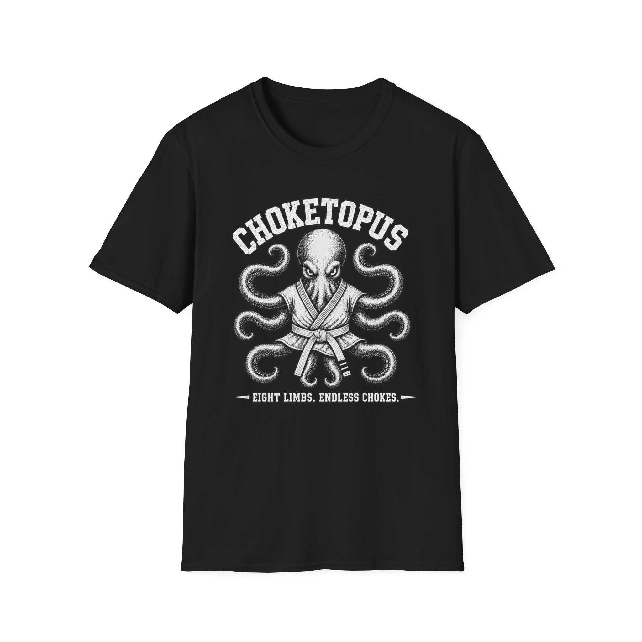 Choketopus White Belt T-Shirt