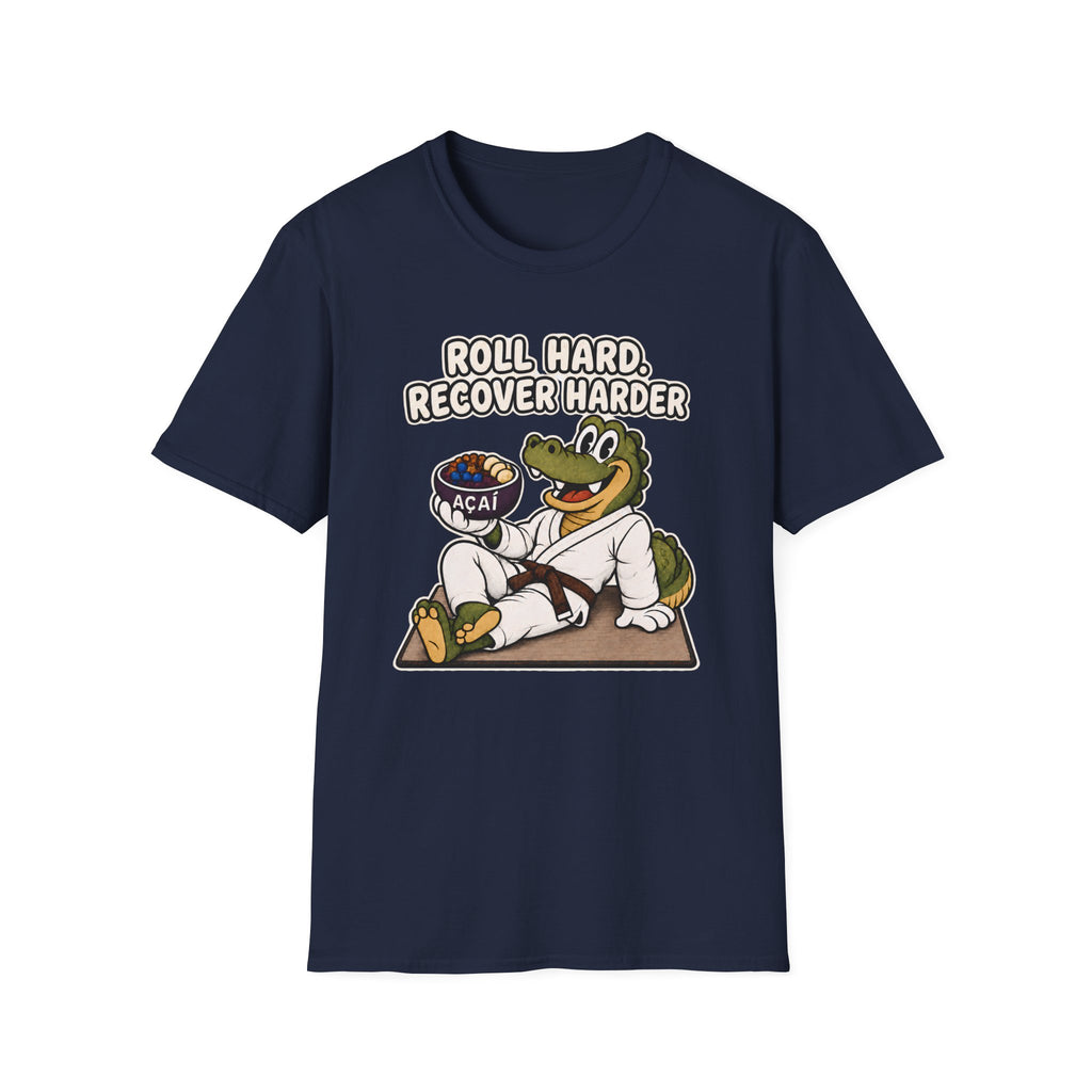 Roll Hard Brown Belt T-Shirt