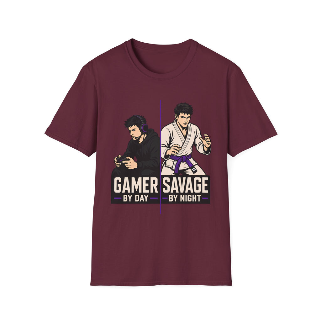 Gamer by Day Purple Belt T-Shirt