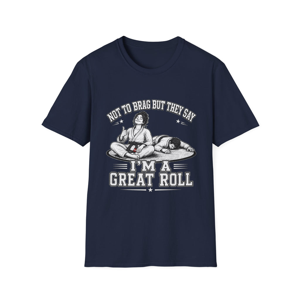 Not to brag W Black Belt T-Shirt