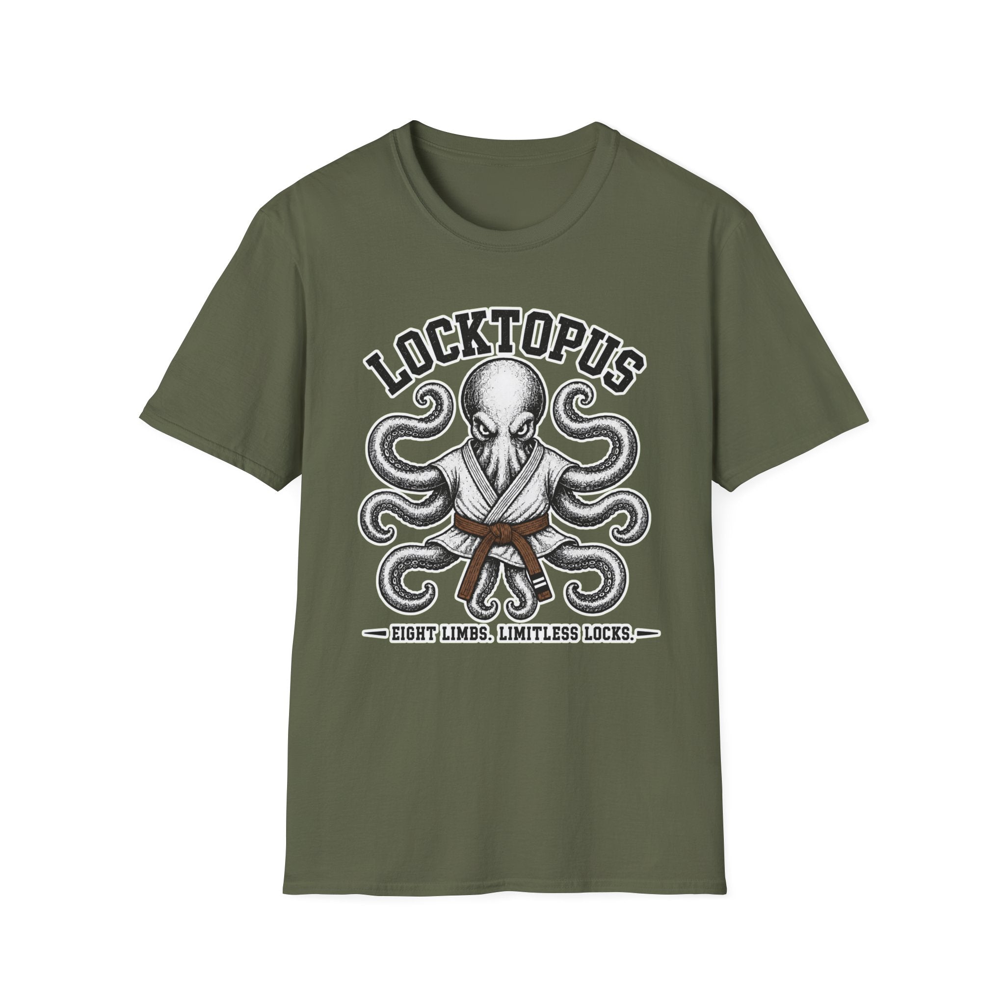 Locktopus Brown Belt T-Shirt