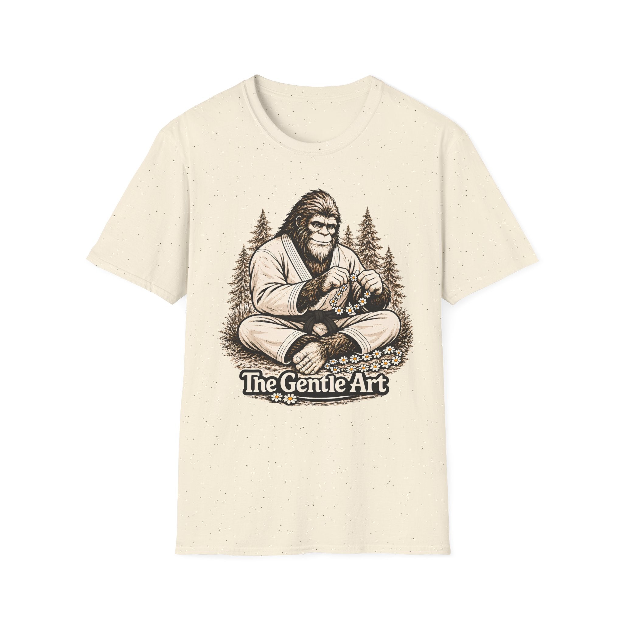Bigfoot Daisy Black Belt T-Shirt