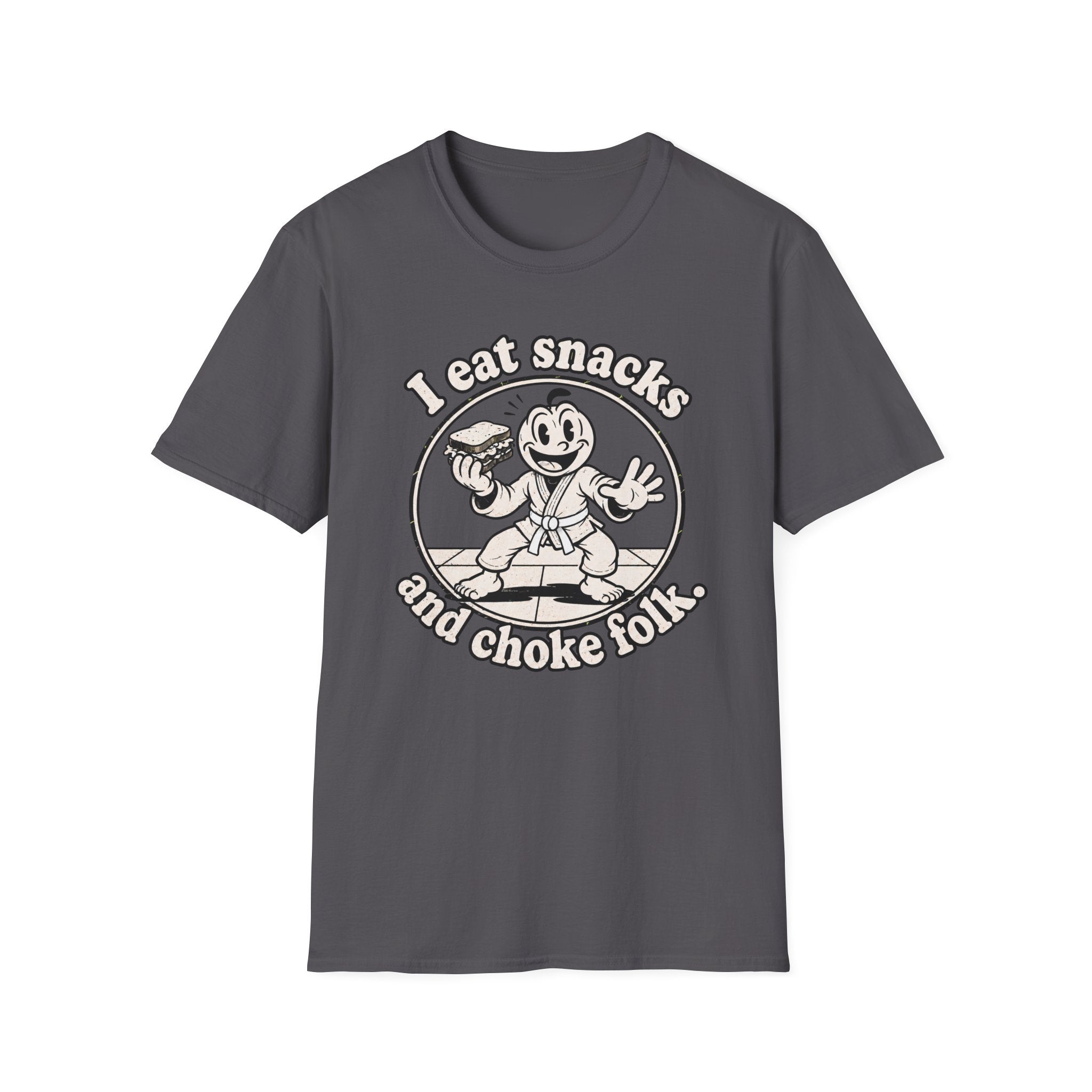 Choke Folk White Belt T-Shirt
