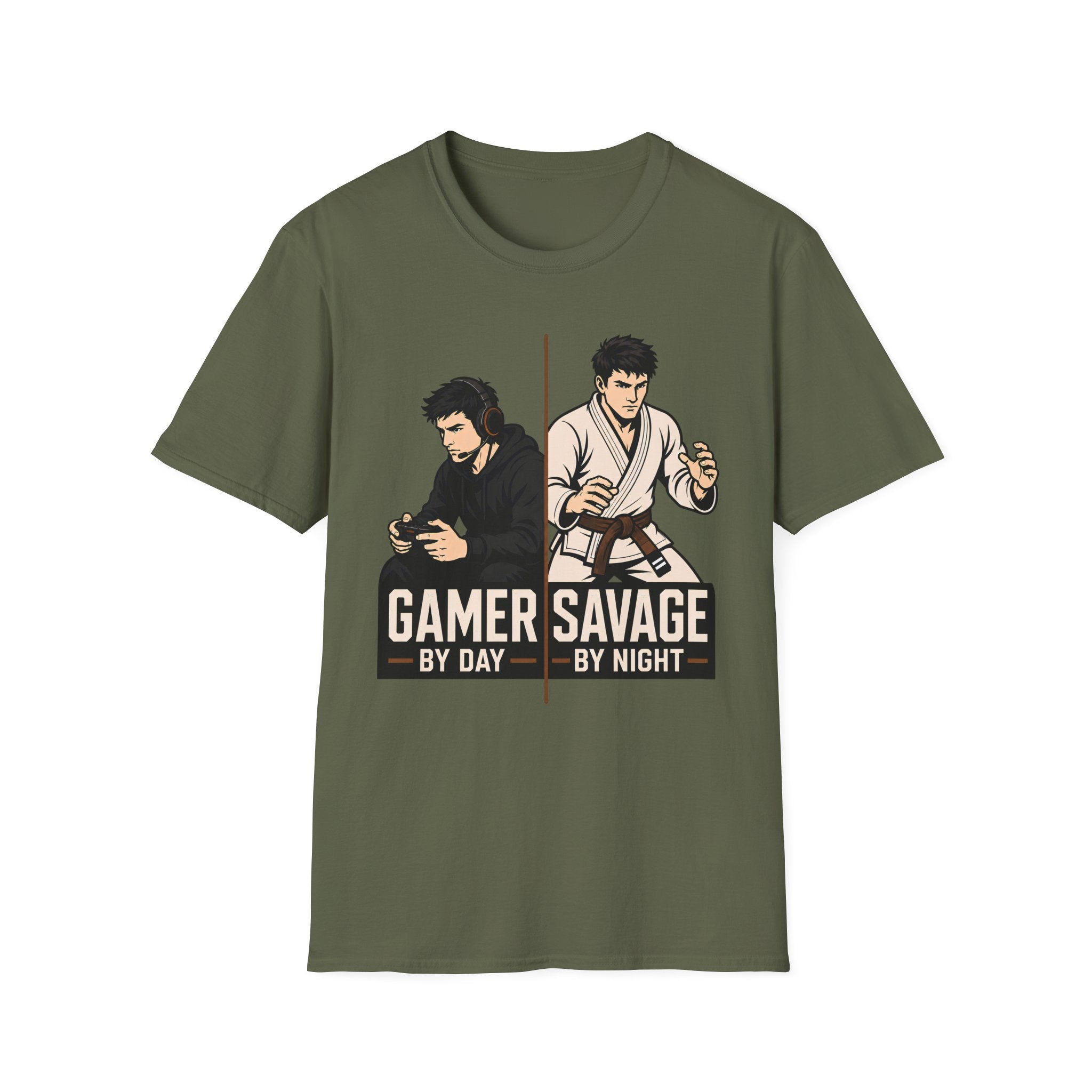 Gamer by Day Brown Belt T-Shirt