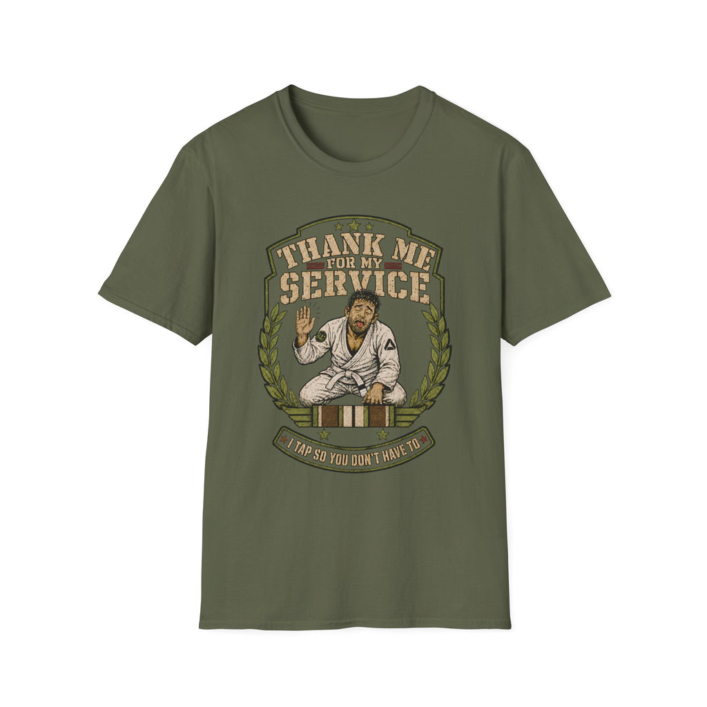 Thank me White Belt T-Shirt