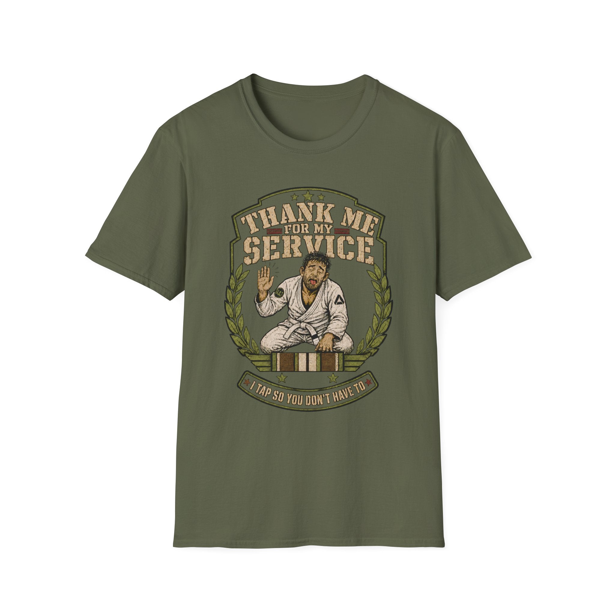 Thank me White Belt T-Shirt