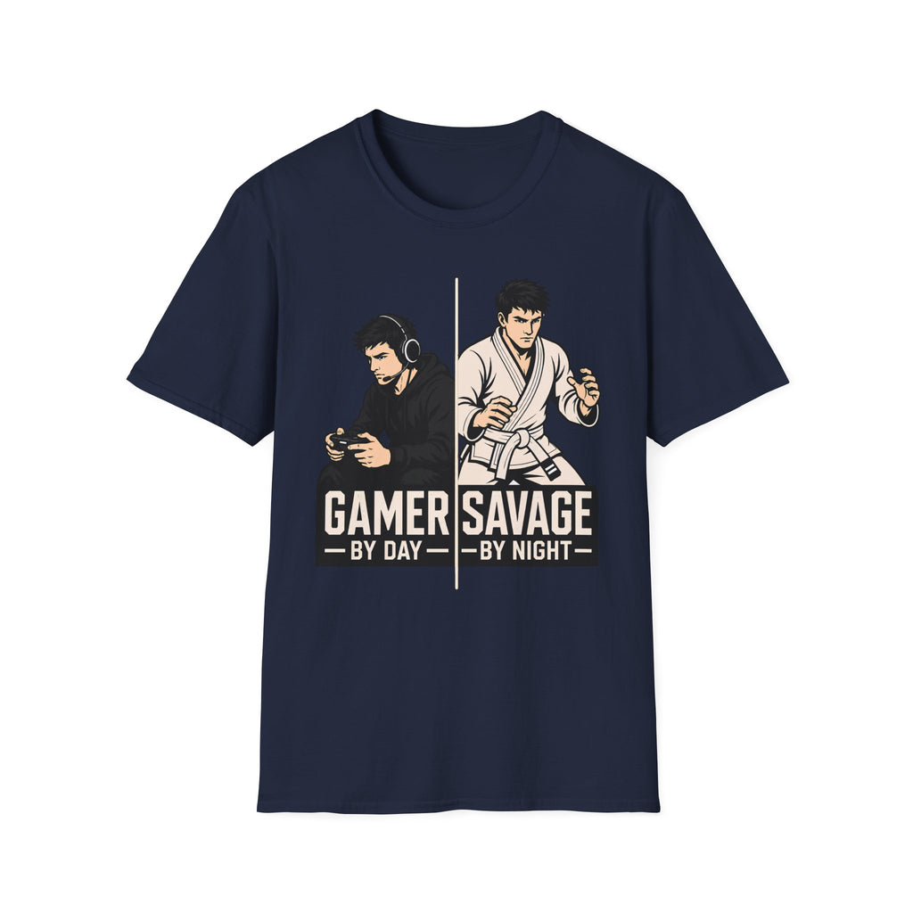 Gamer by Day White Belt T-Shirt