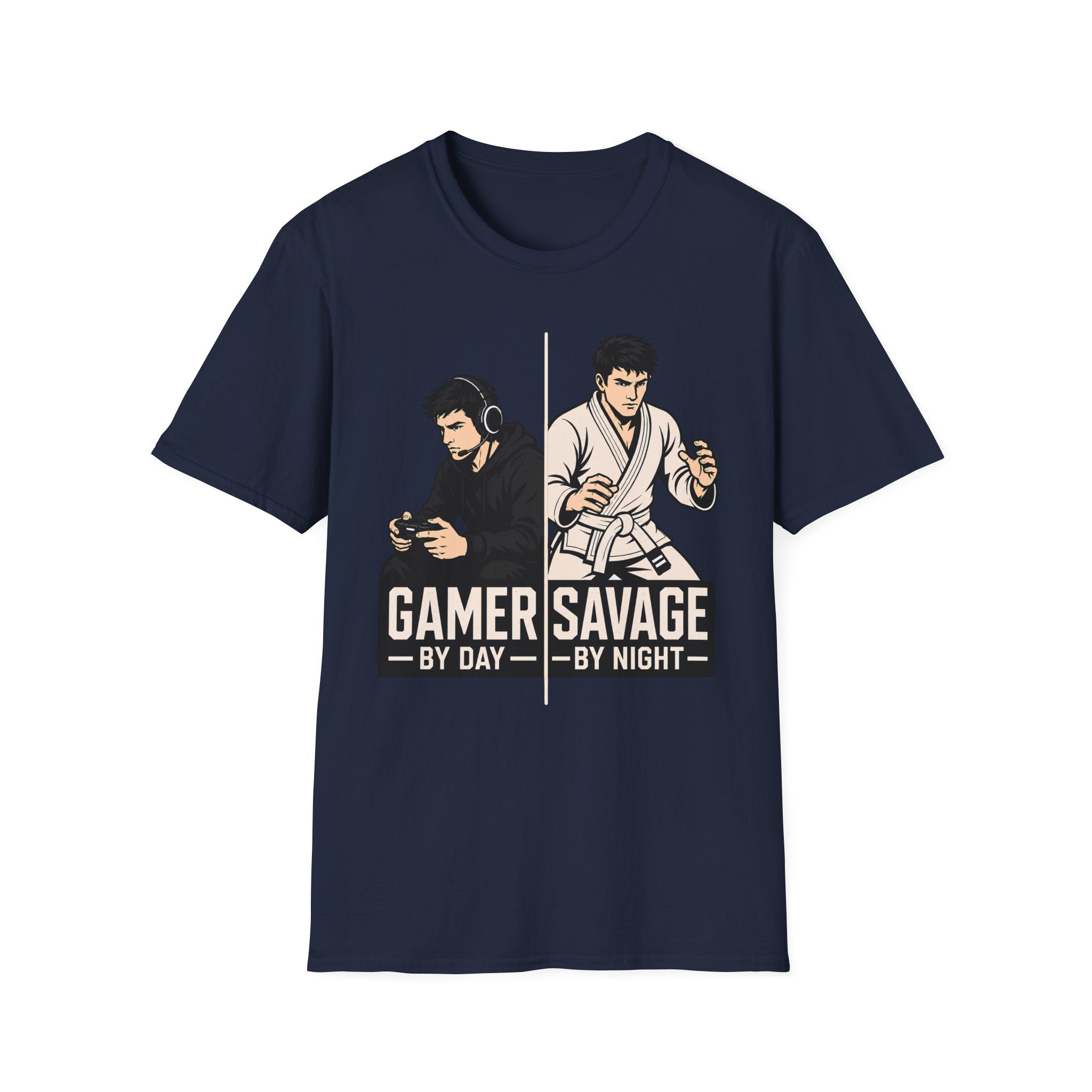 Gamer by Day White Belt T-Shirt
