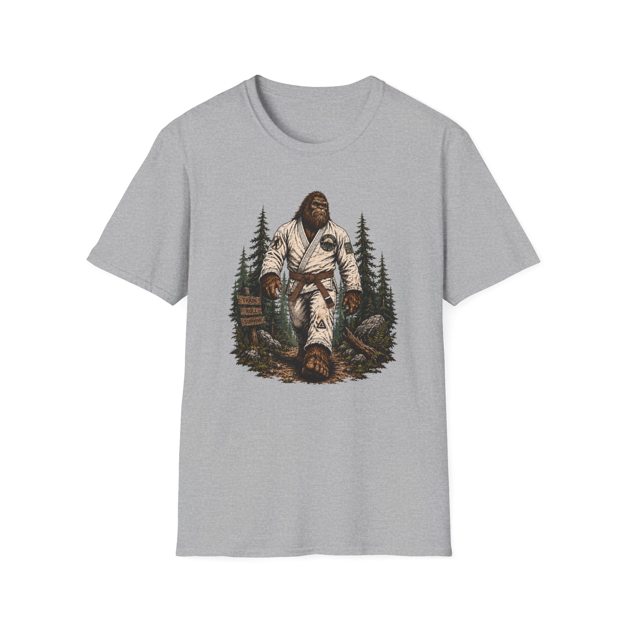 Bigfoot Forrest Brown Belt T-Shirt
