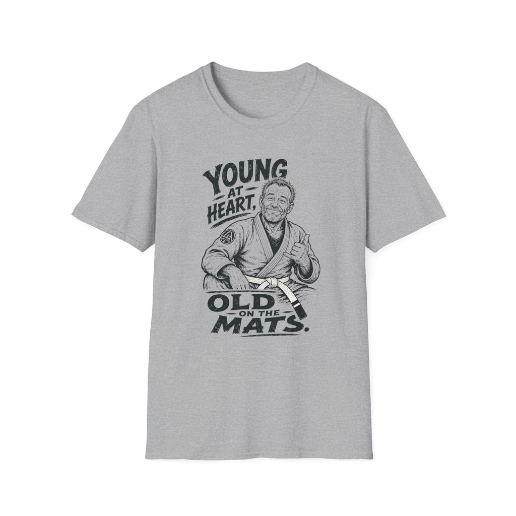 Young at Heart White Belt T-Shirt