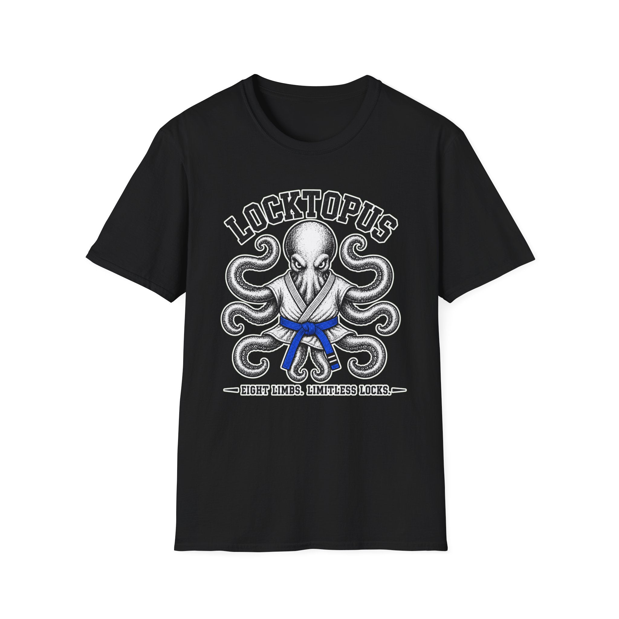 Locktopus Blue Belt T-Shirt