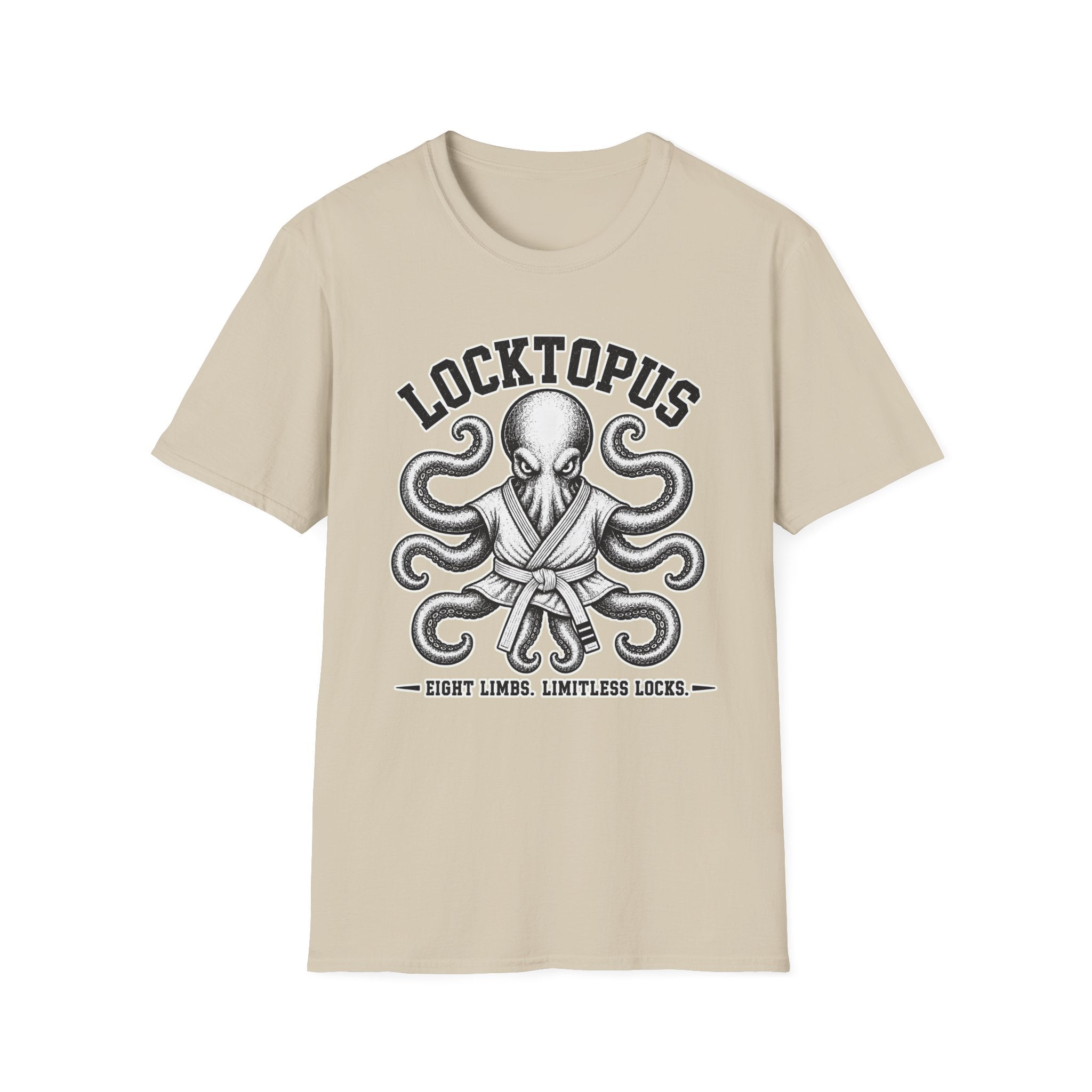 Locktopus White Belt T-Shirt