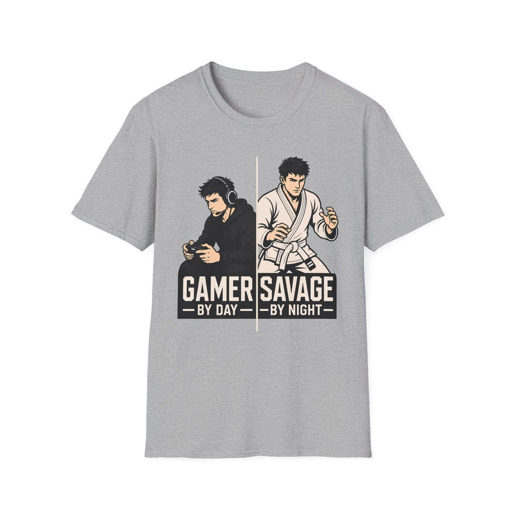 Gamer by Day White Belt T-Shirt