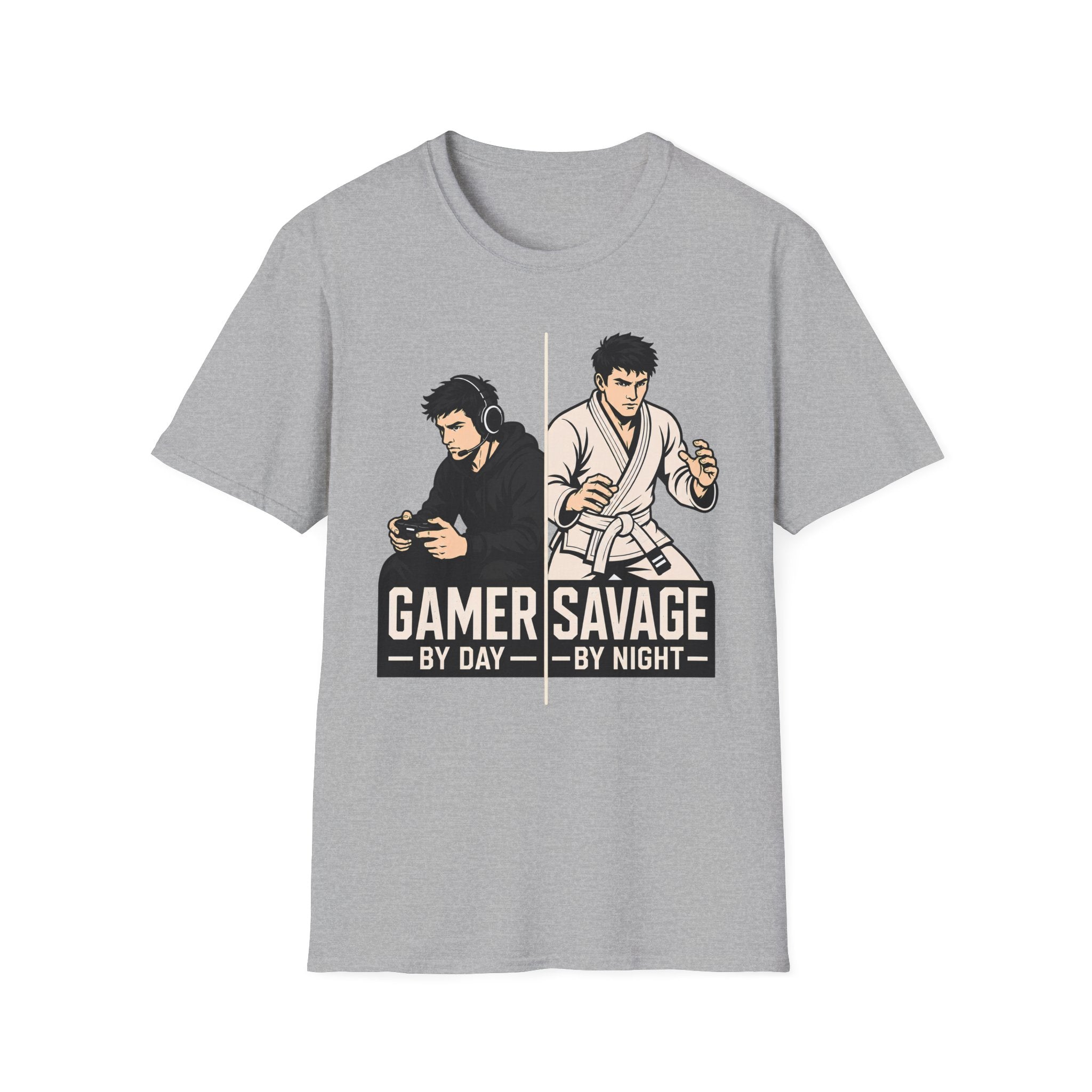 Gamer by Day White Belt T-Shirt