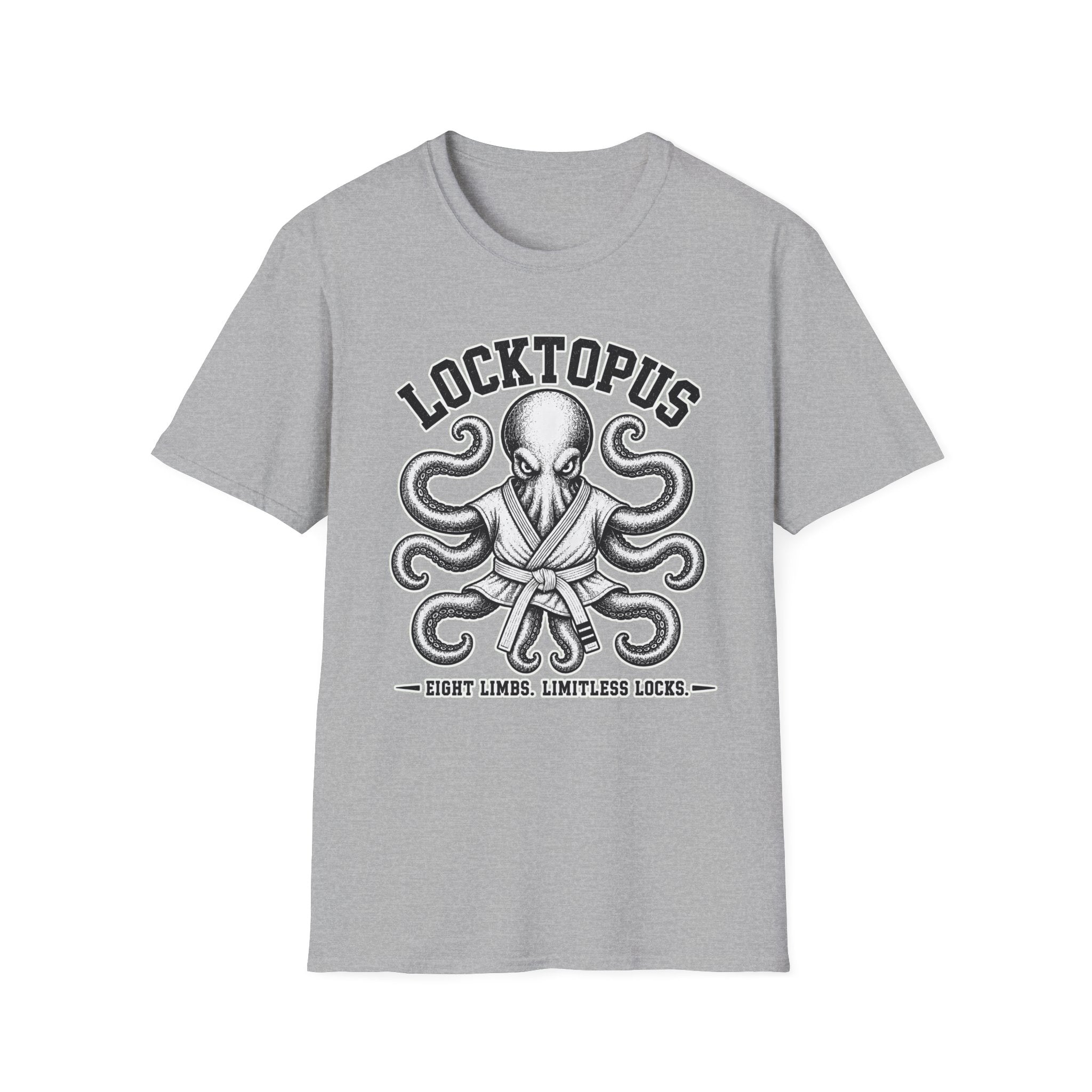Locktopus White Belt T-Shirt