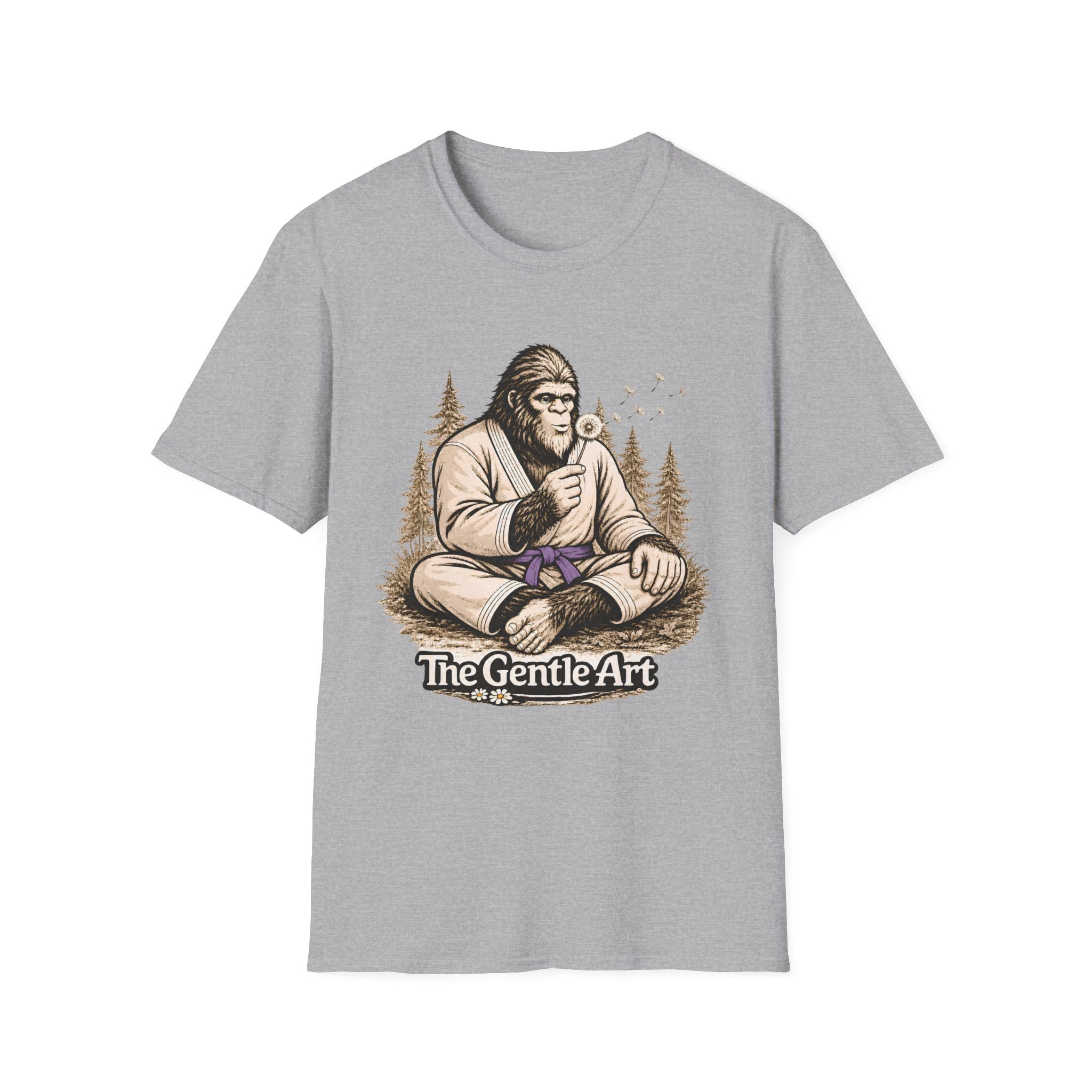 Bigfoot Dandelion Purple Belt T-Shirt