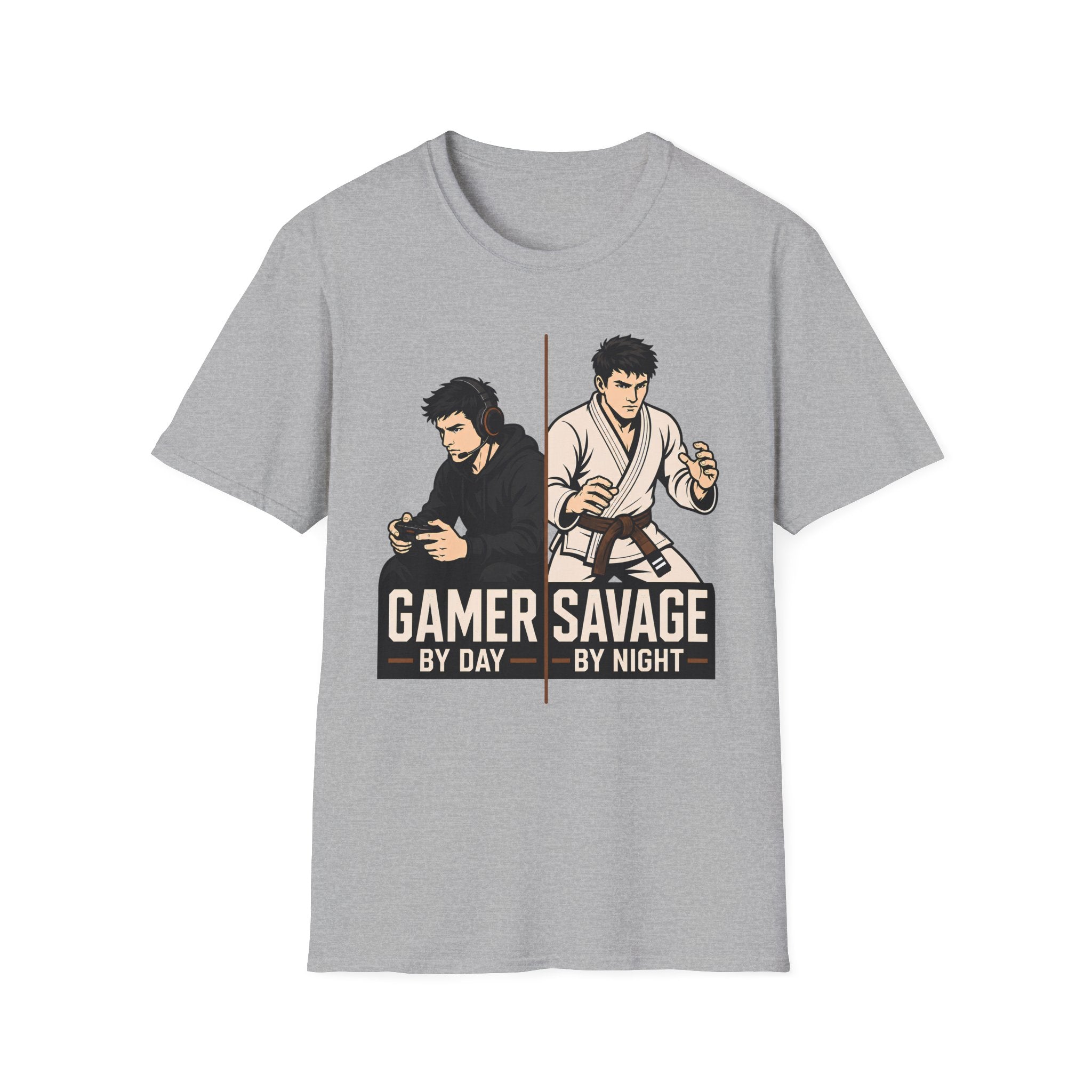 Gamer by Day Brown Belt T-Shirt