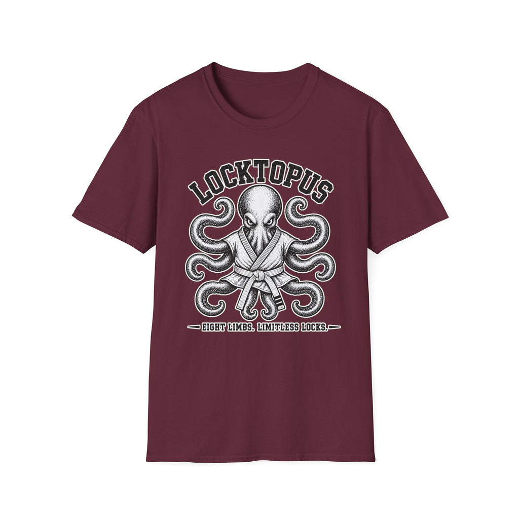 Locktopus White Belt T-Shirt