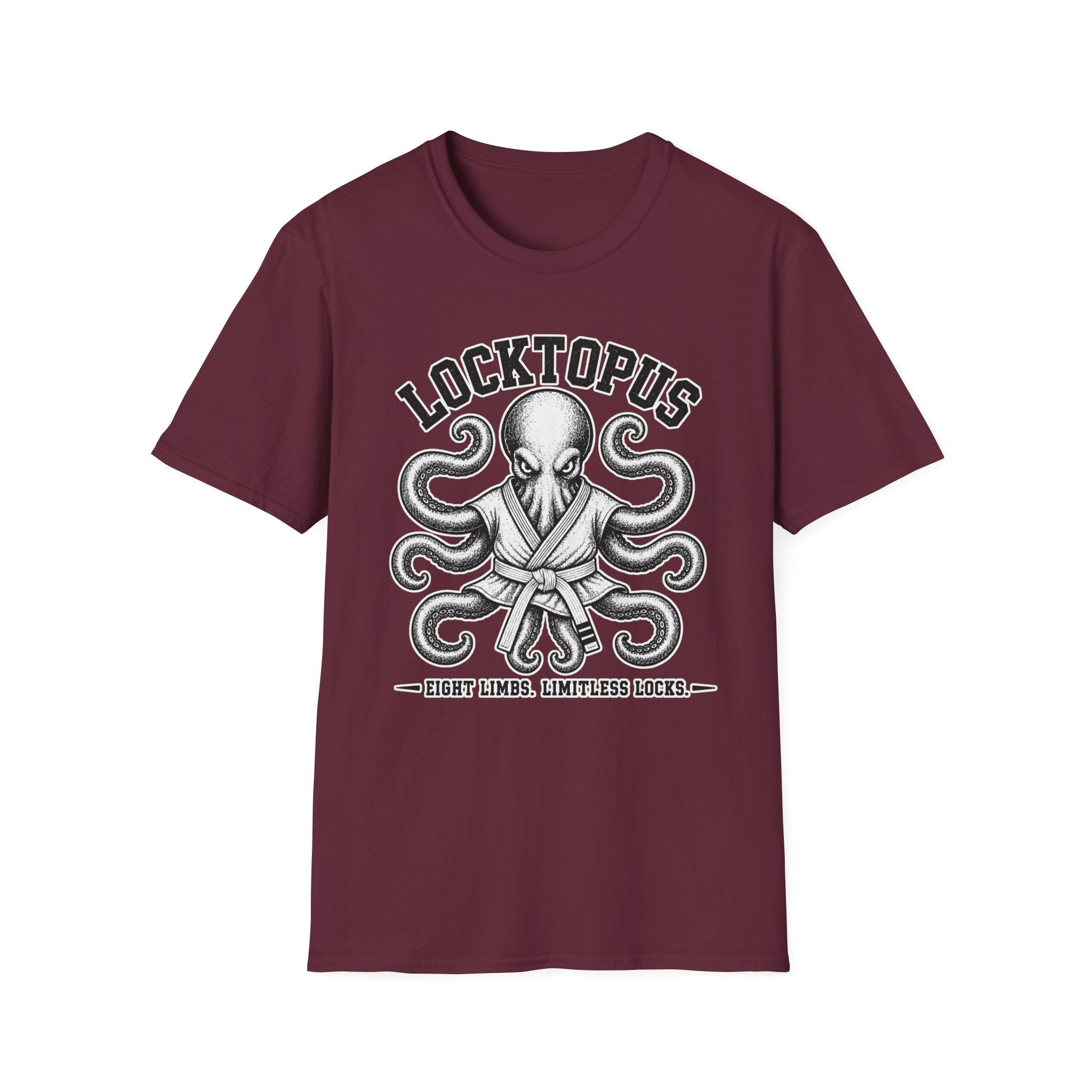 Locktopus White Belt T-Shirt