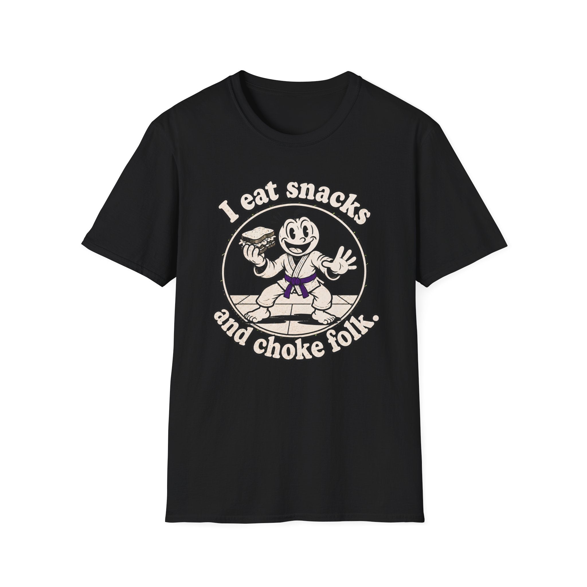 Choke Folk Purple Belt T-Shirt