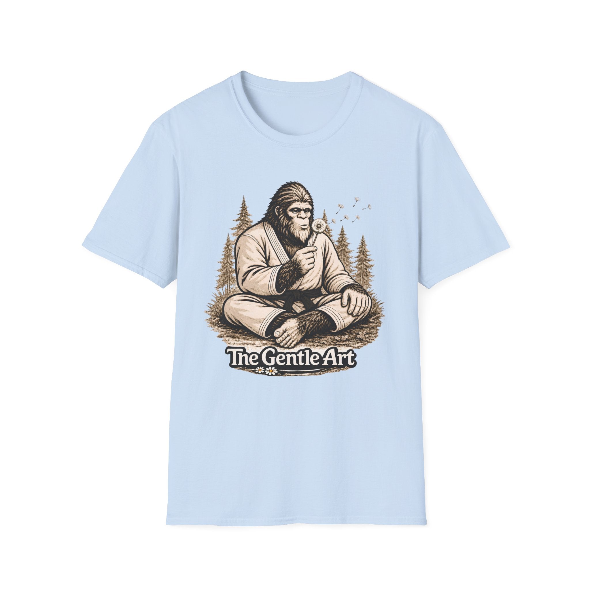 Bigfoot Dandelion Black Belt T-Shirt