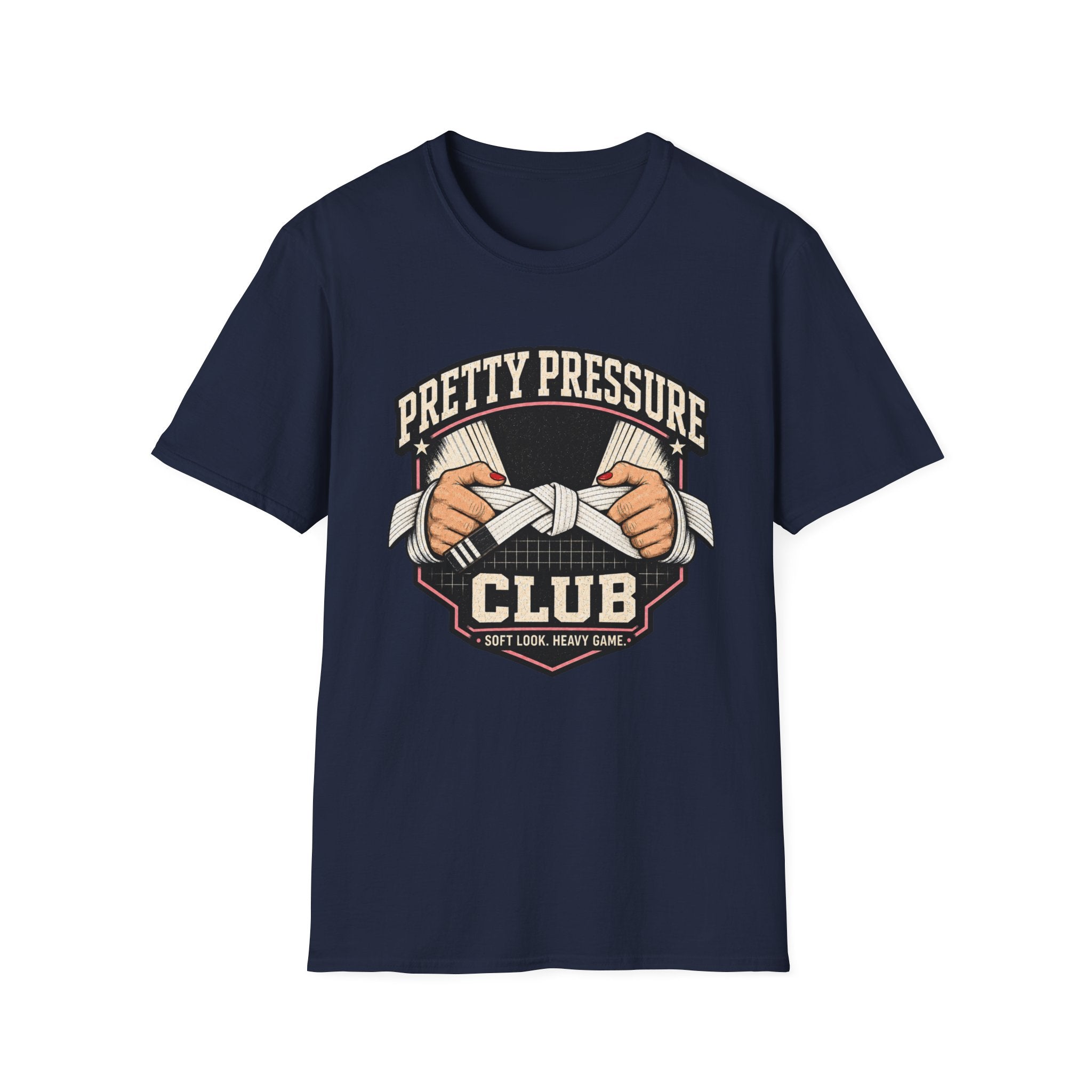 Pretty Pressure White Belt T-Shirt
