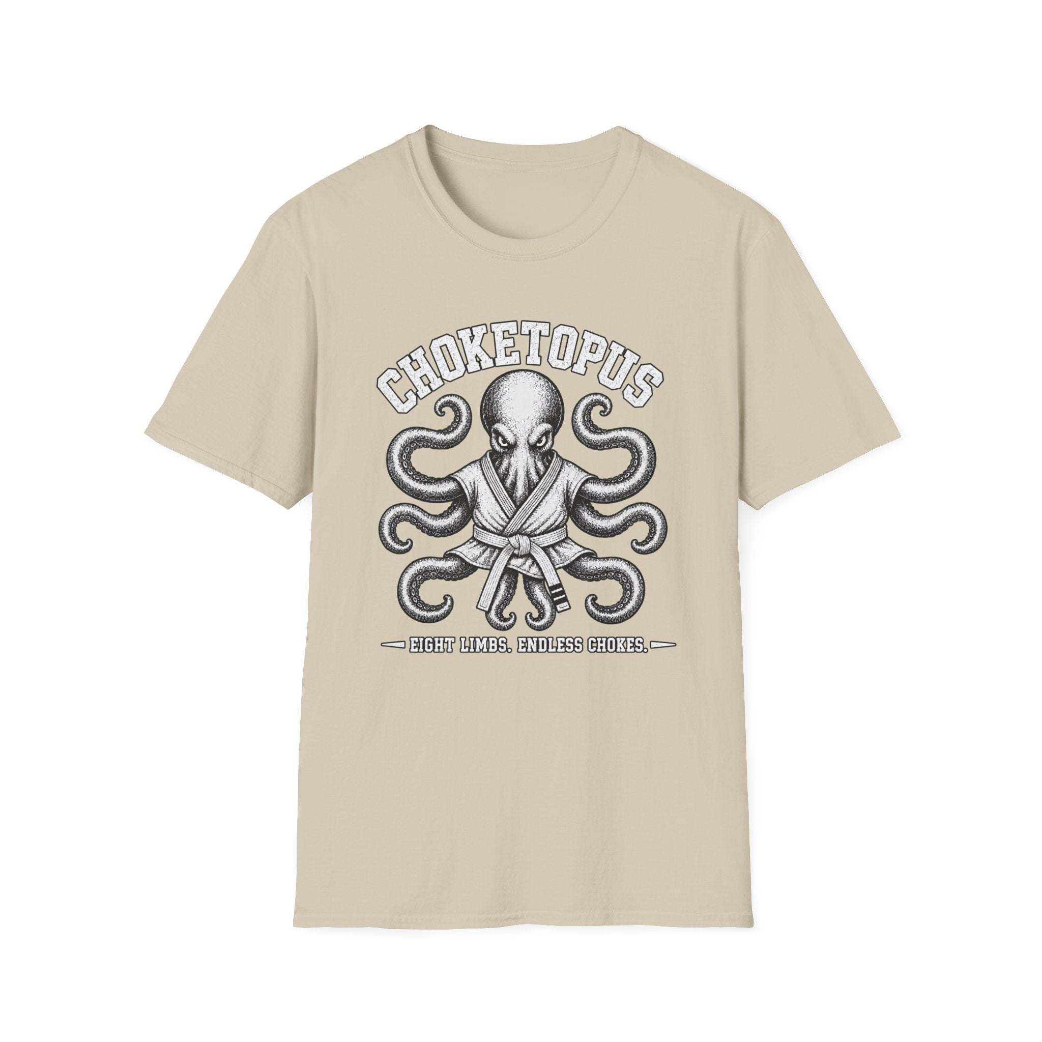 Choketopus White Belt T-Shirt