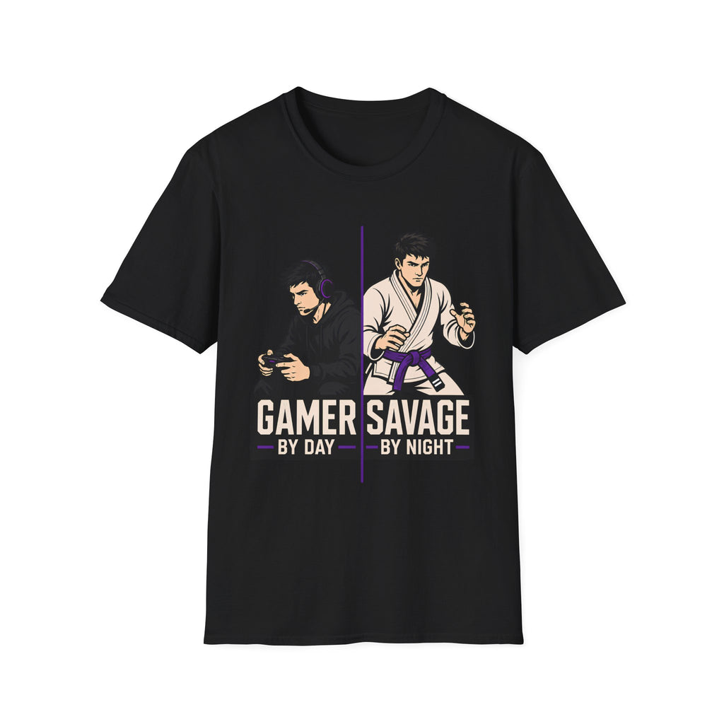 Gamer by Day Purple Belt T-Shirt