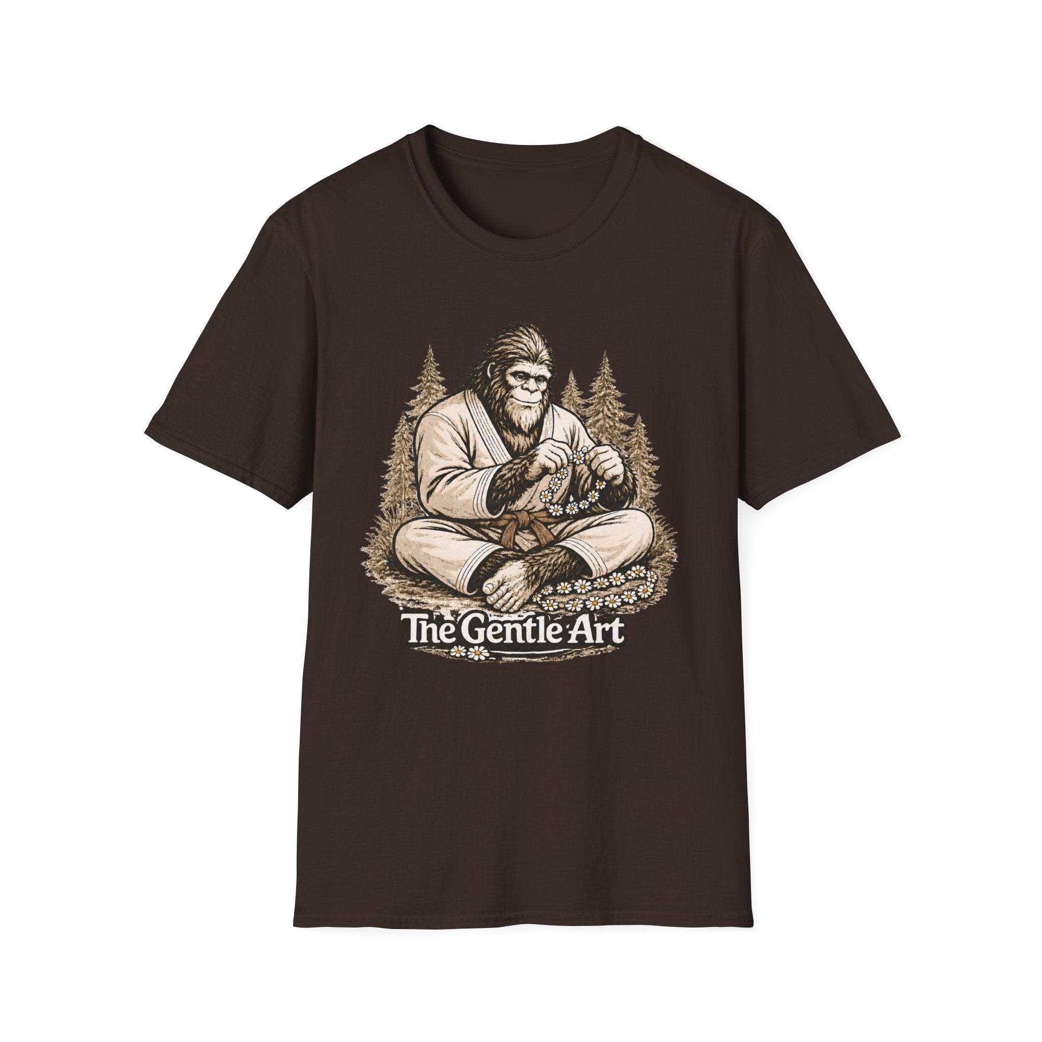 Bigfoot Daisy Brown Belt T-Shirt