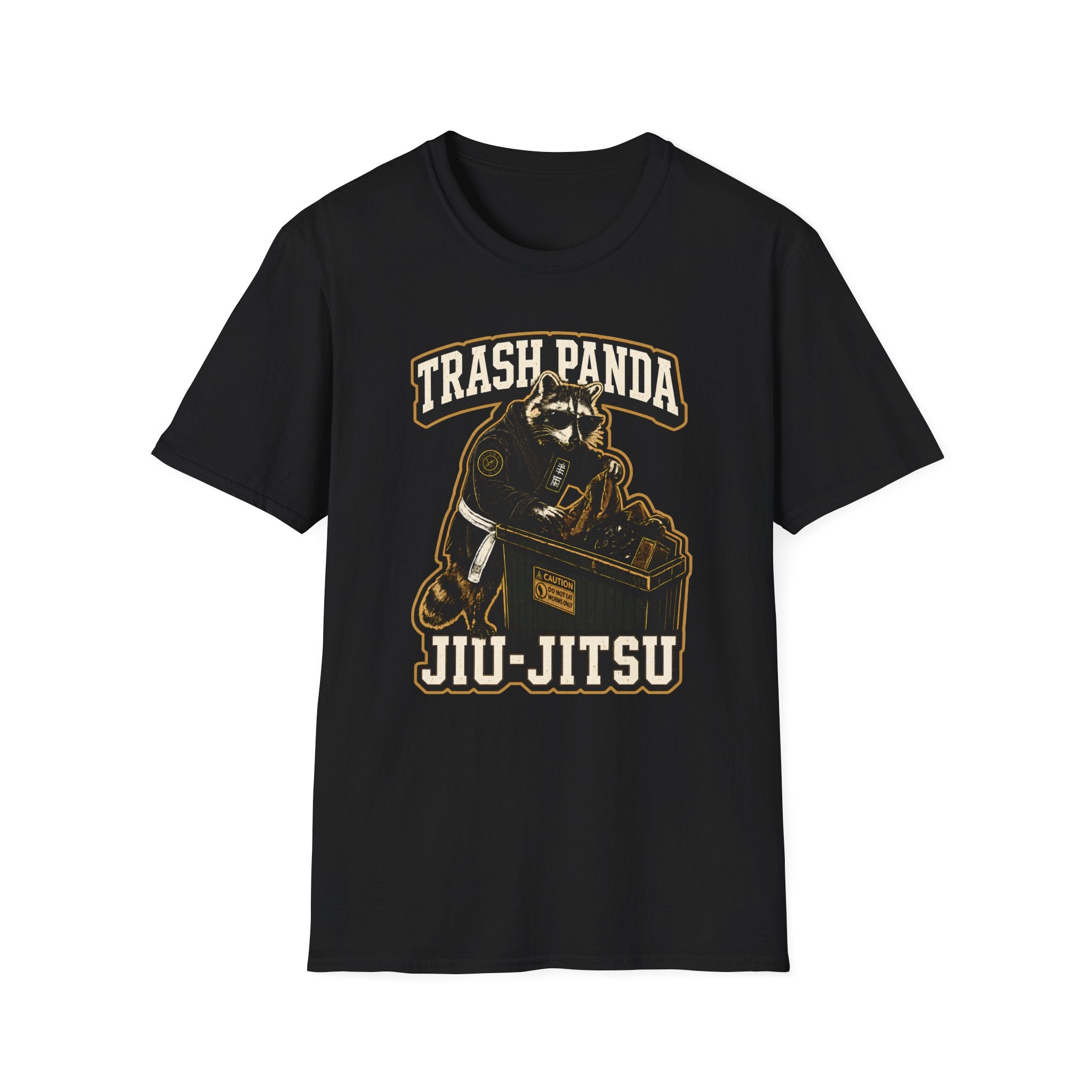 Trash Panda White Belt T-Shirt