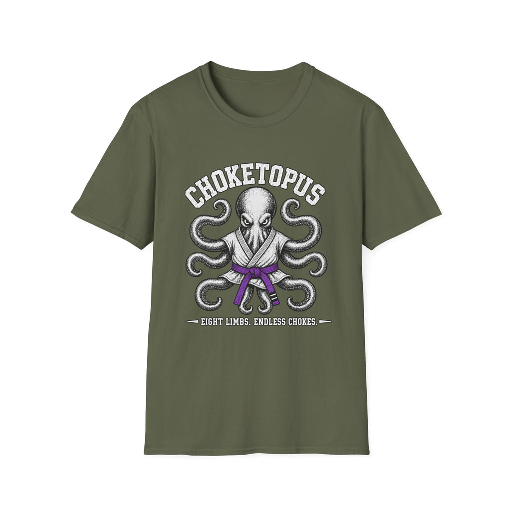 Choketopus Purple Belt T-Shirt