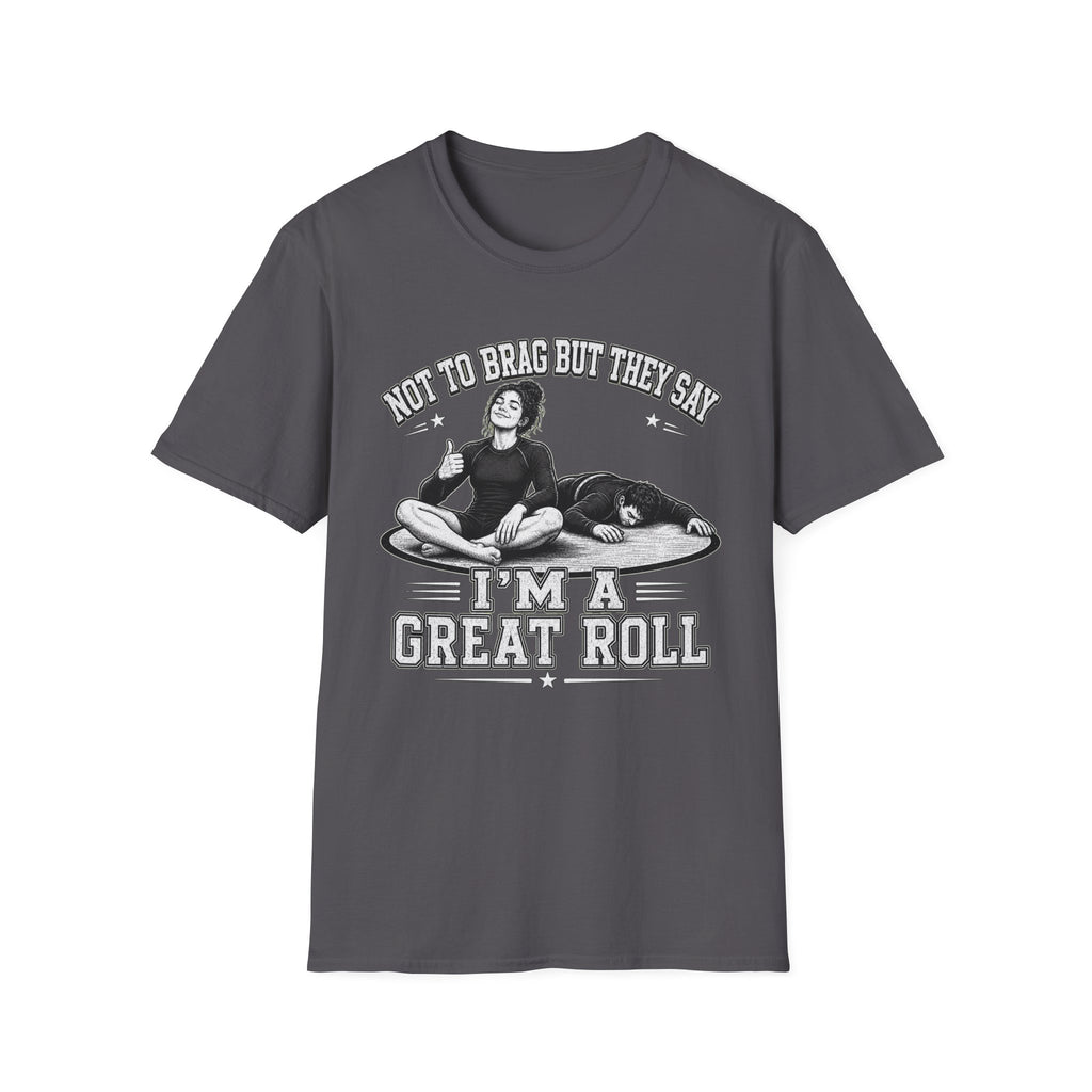 Not to brag W White Belt T-Shirt