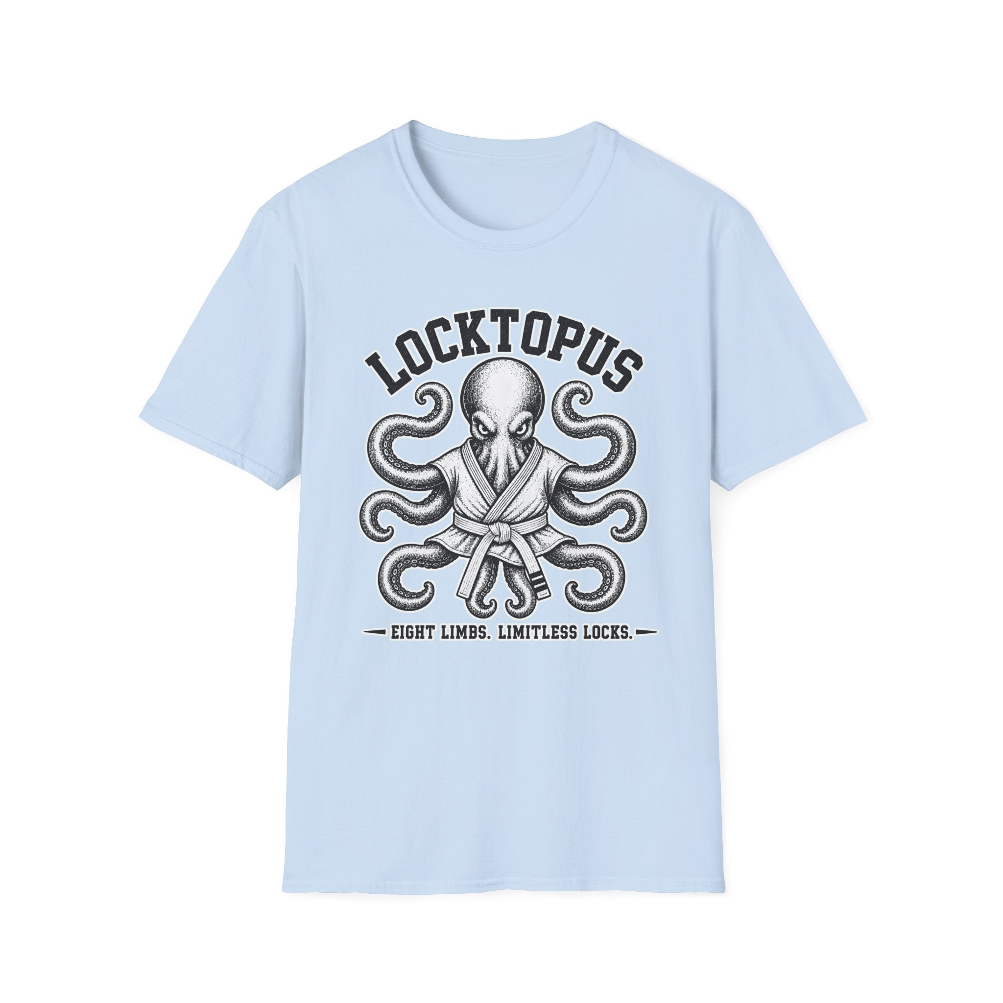 Locktopus White Belt T-Shirt