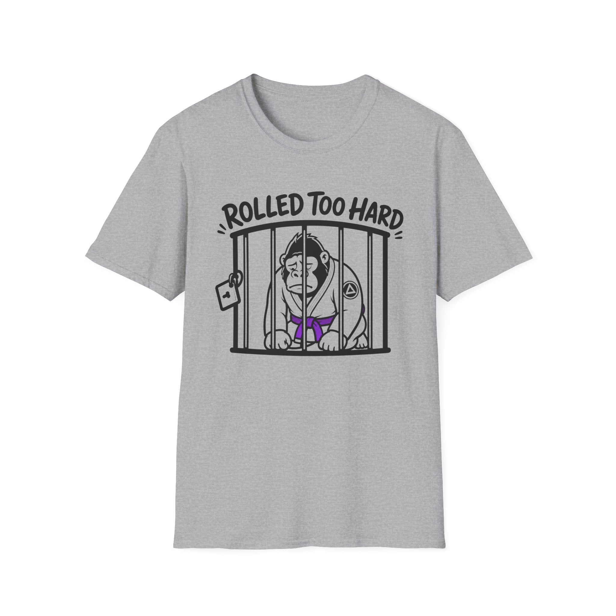 Rolled too Hard Purple Belt T-Shirt