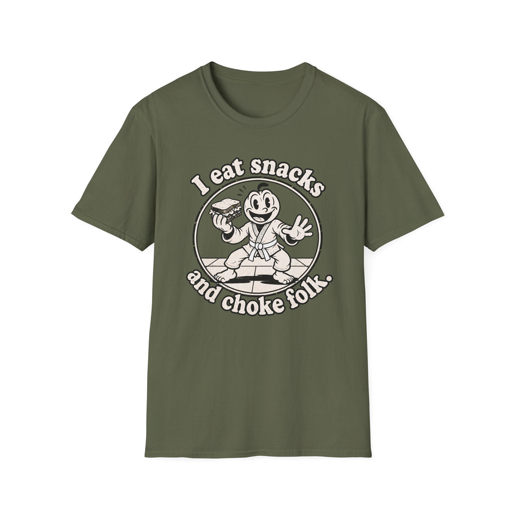 Choke Folk White Belt T-Shirt