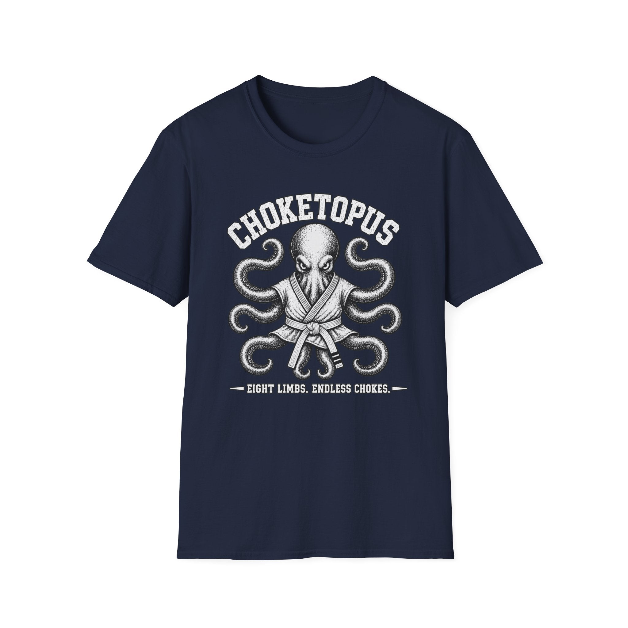 Choketopus White Belt T-Shirt