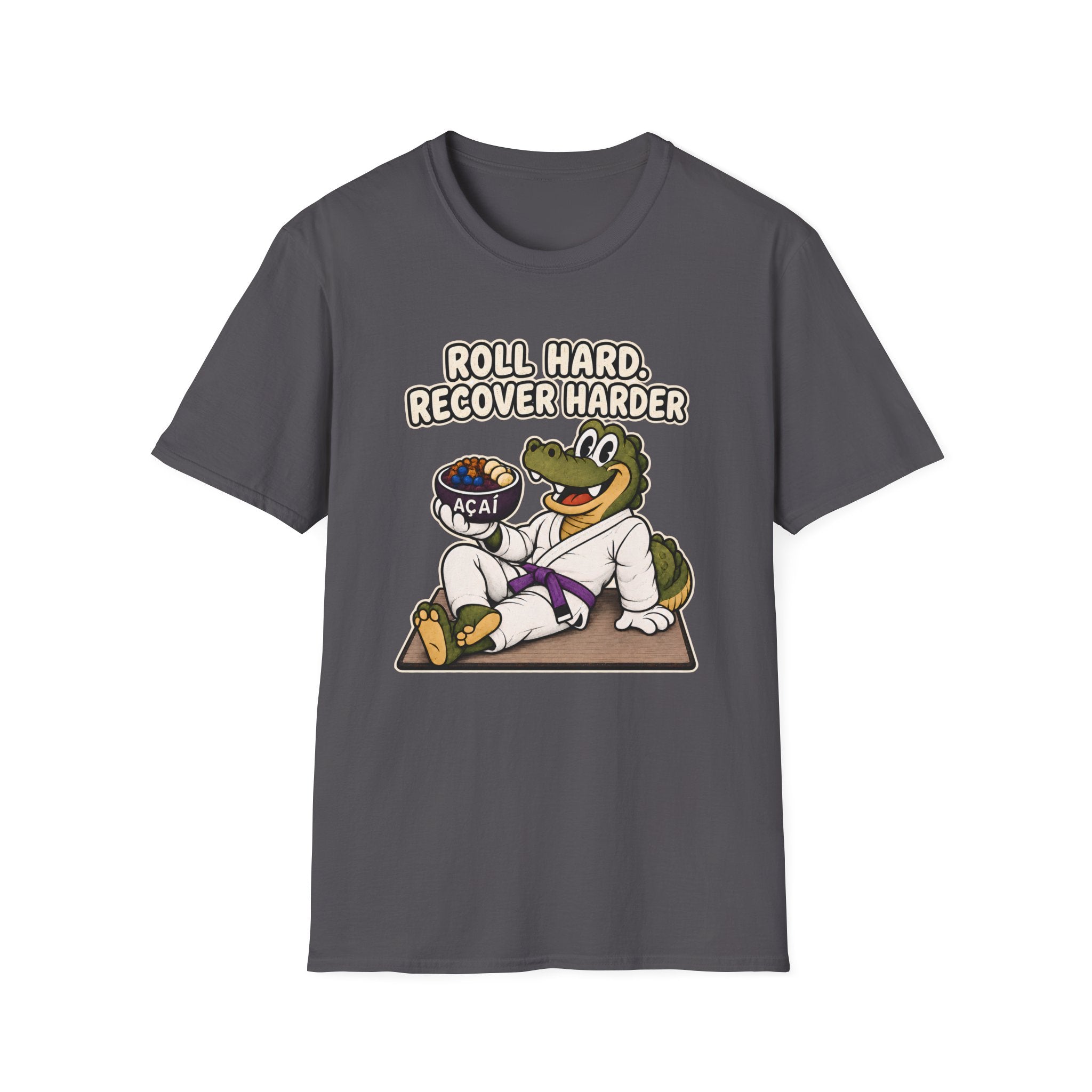 Roll Hard Purple Belt T-Shirt