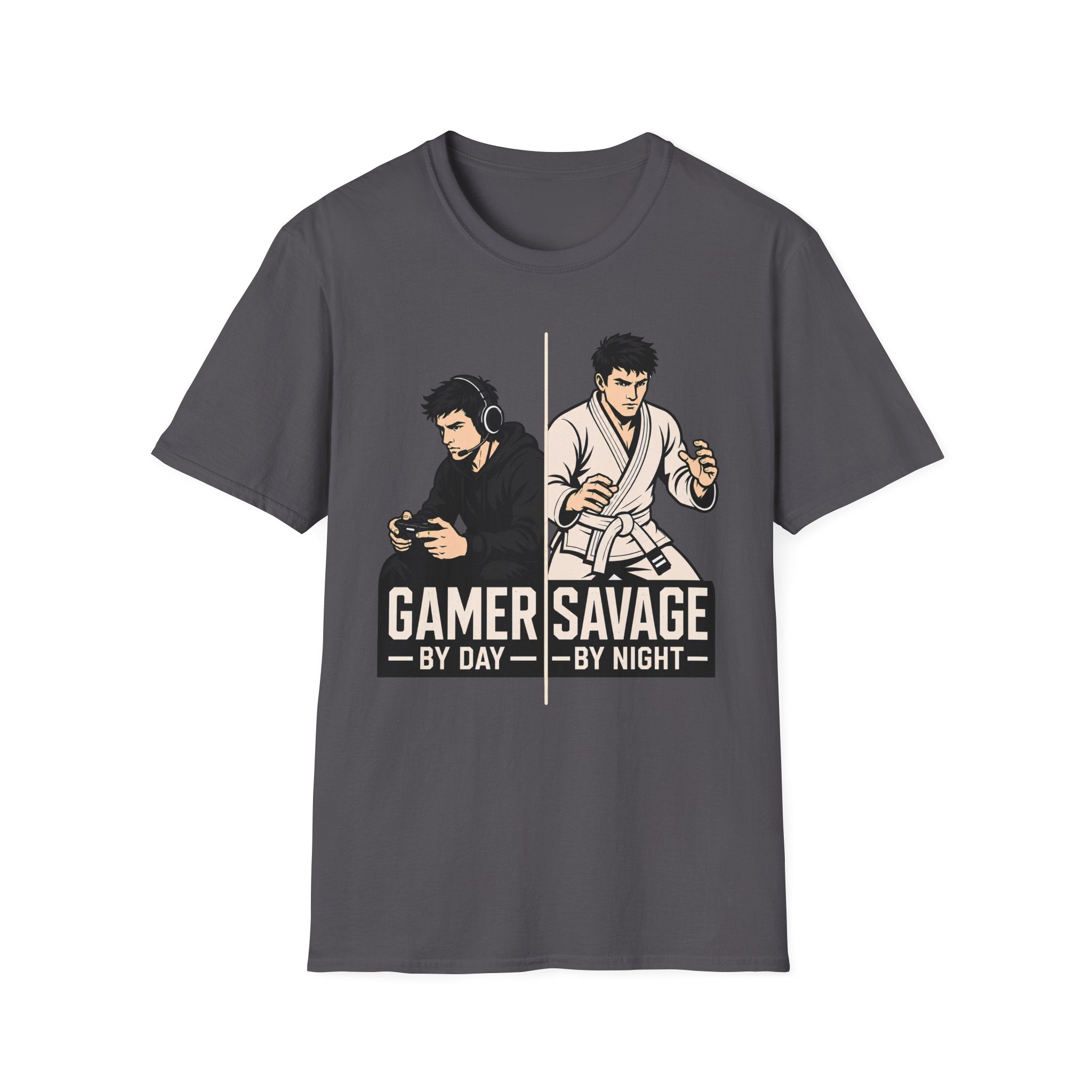 Gamer by Day White Belt T-Shirt