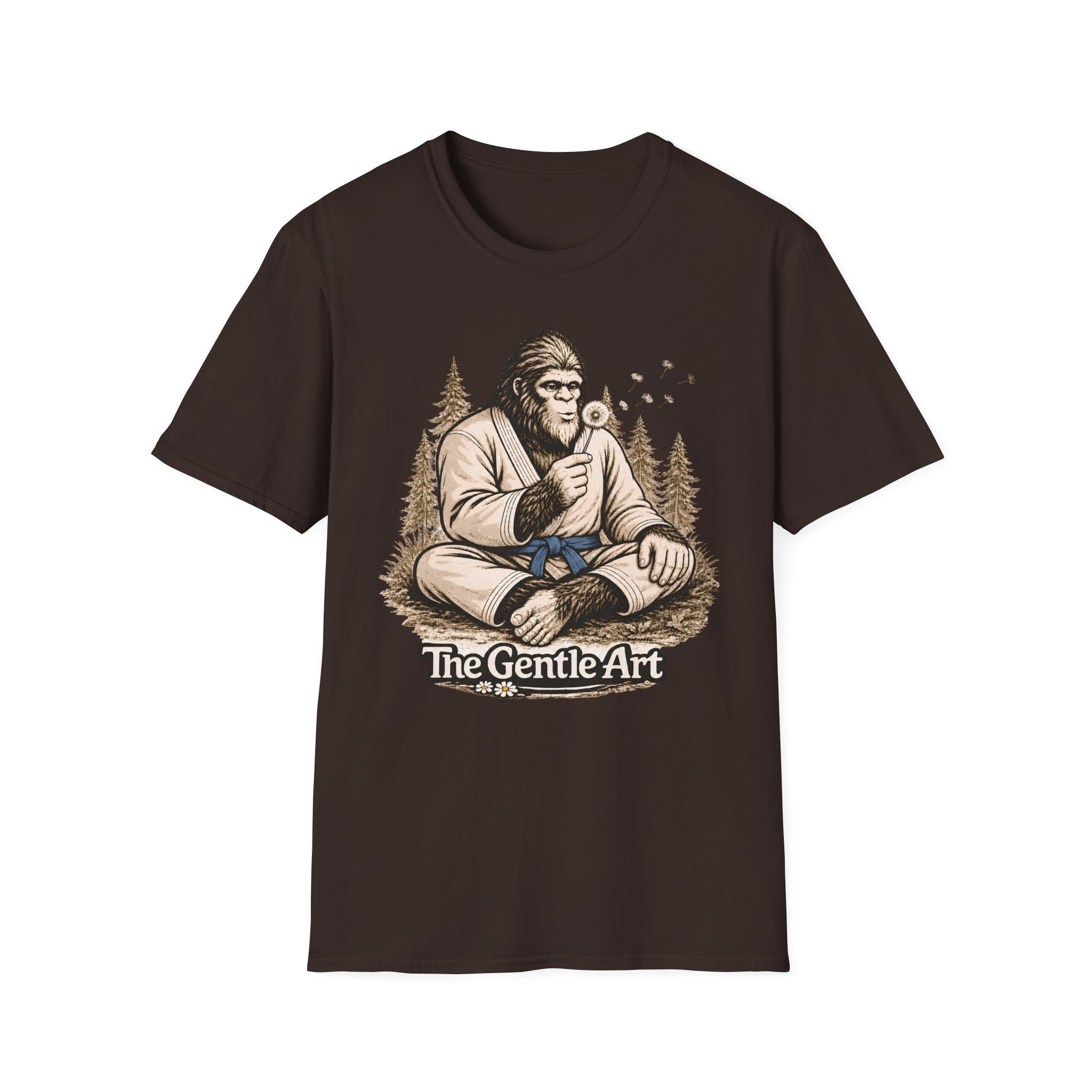 Bigfoot Dandelion Blue Belt T-Shirt