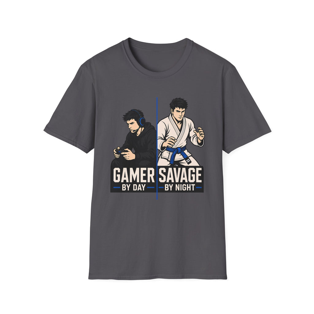 Gamer by Day Blue Belt T-Shirt