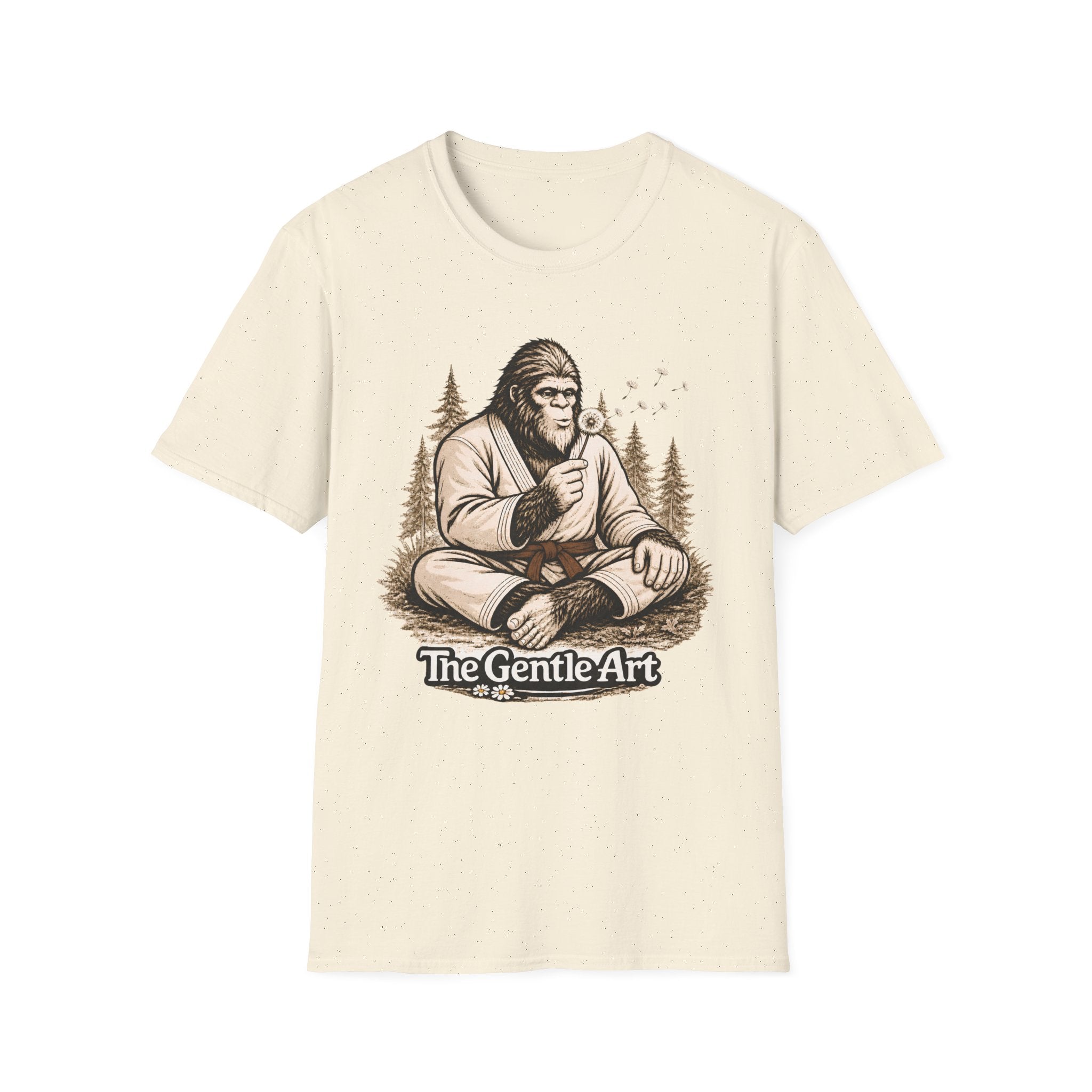 Bigfoot Dandelion Brown Belt T-Shirt