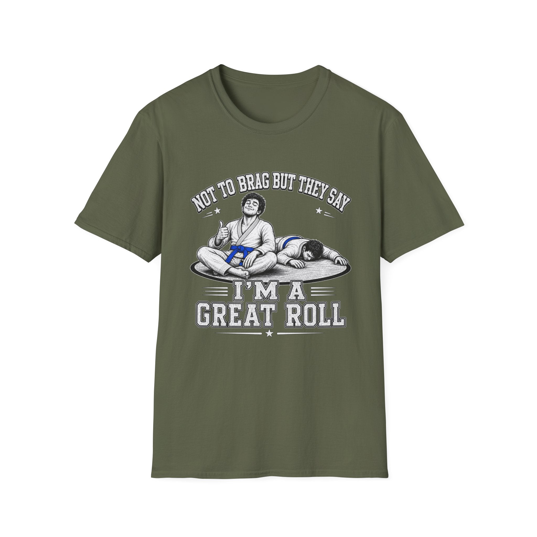 Not to brag M Blue Belt T-Shirt