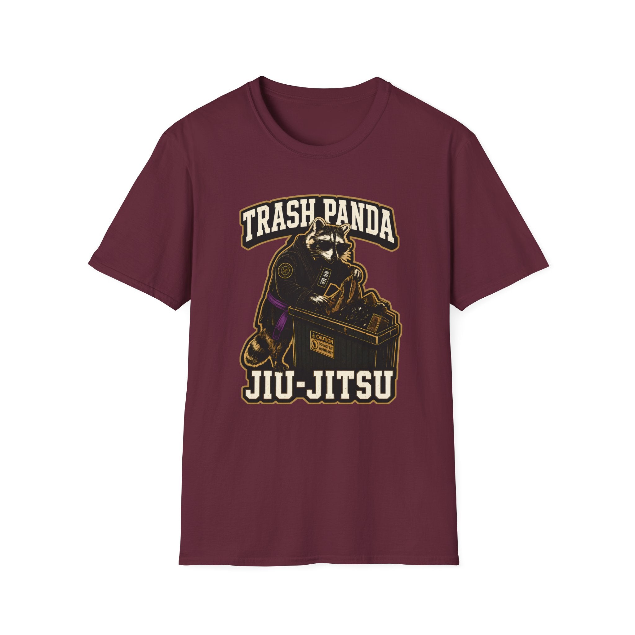 Trash Panda Purple Belt T-Shirt