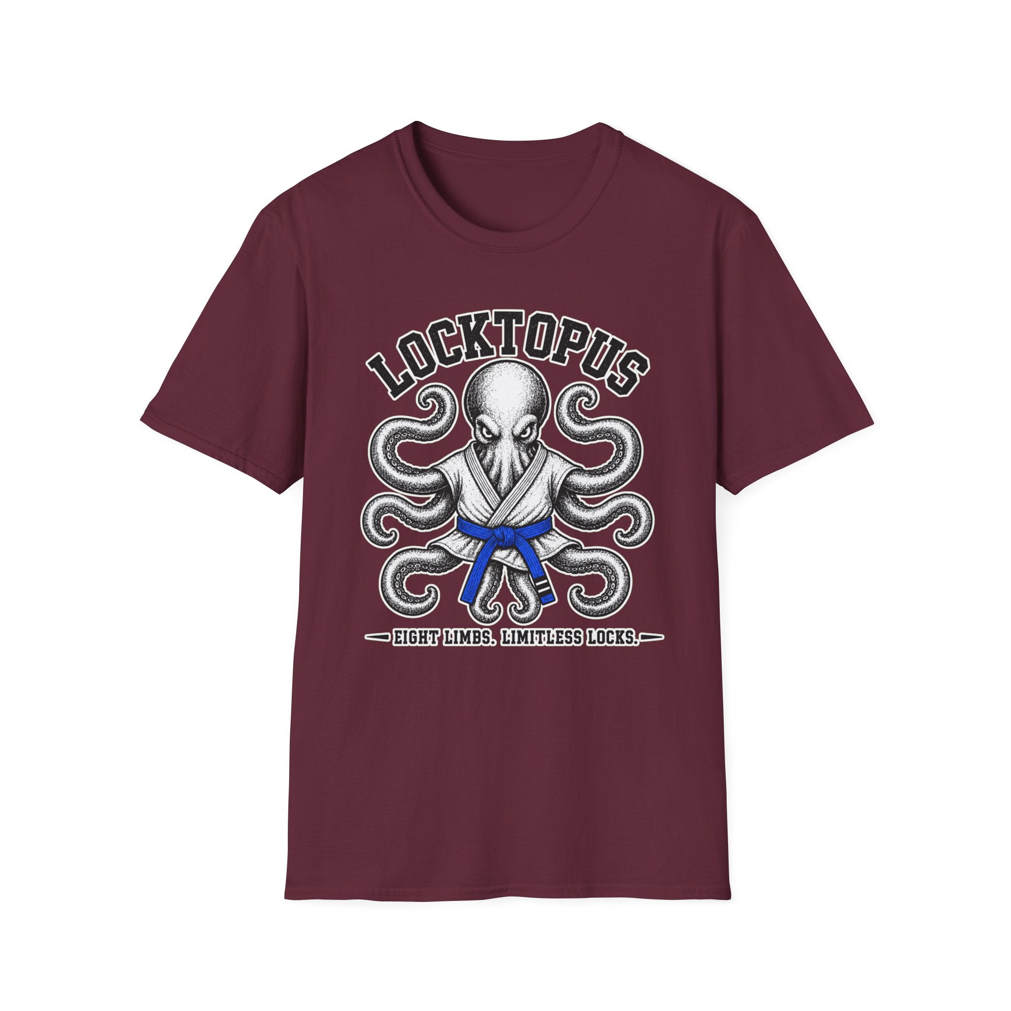 Locktopus Blue Belt T-Shirt